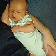 Wayne joined the competition — help win amazing prizes! baby, sleeping, arm, person, clothing, skin, hand, infant, rest, peaceful, cute, newborn, closeup, human, portrait, relaxation, indoor, comfort, toddler, onesie