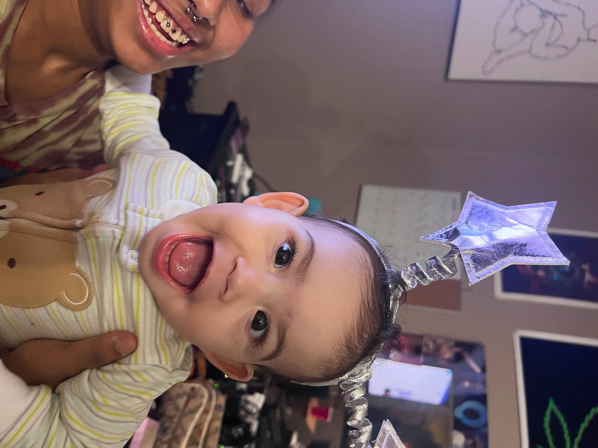 Athena joined the competition — help win amazing prizes! baby, beauty, cheek, child, ear, event, eyelash, eyewear, fashion_accessory, fun, gesture, happy, jewellery, mouth, neck, nose, organ, person, skin, smile