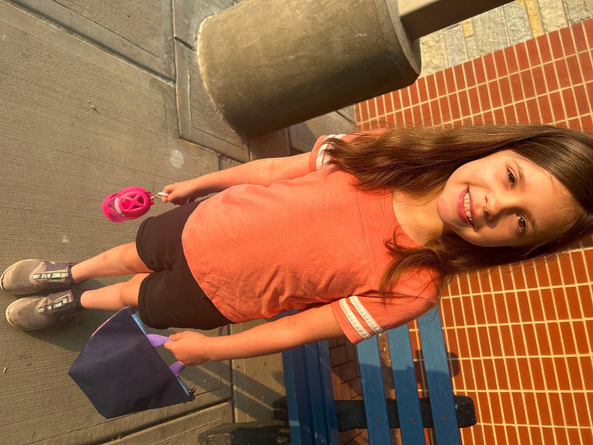 Piper joined the competition — help win amazing prizes! abdomen, arm, brick, calf, elbow, flash_photography, fun, hat, human_leg, joint, joy, knee, orange, pattern, person, plaid, sitting, smile, thigh, trunk