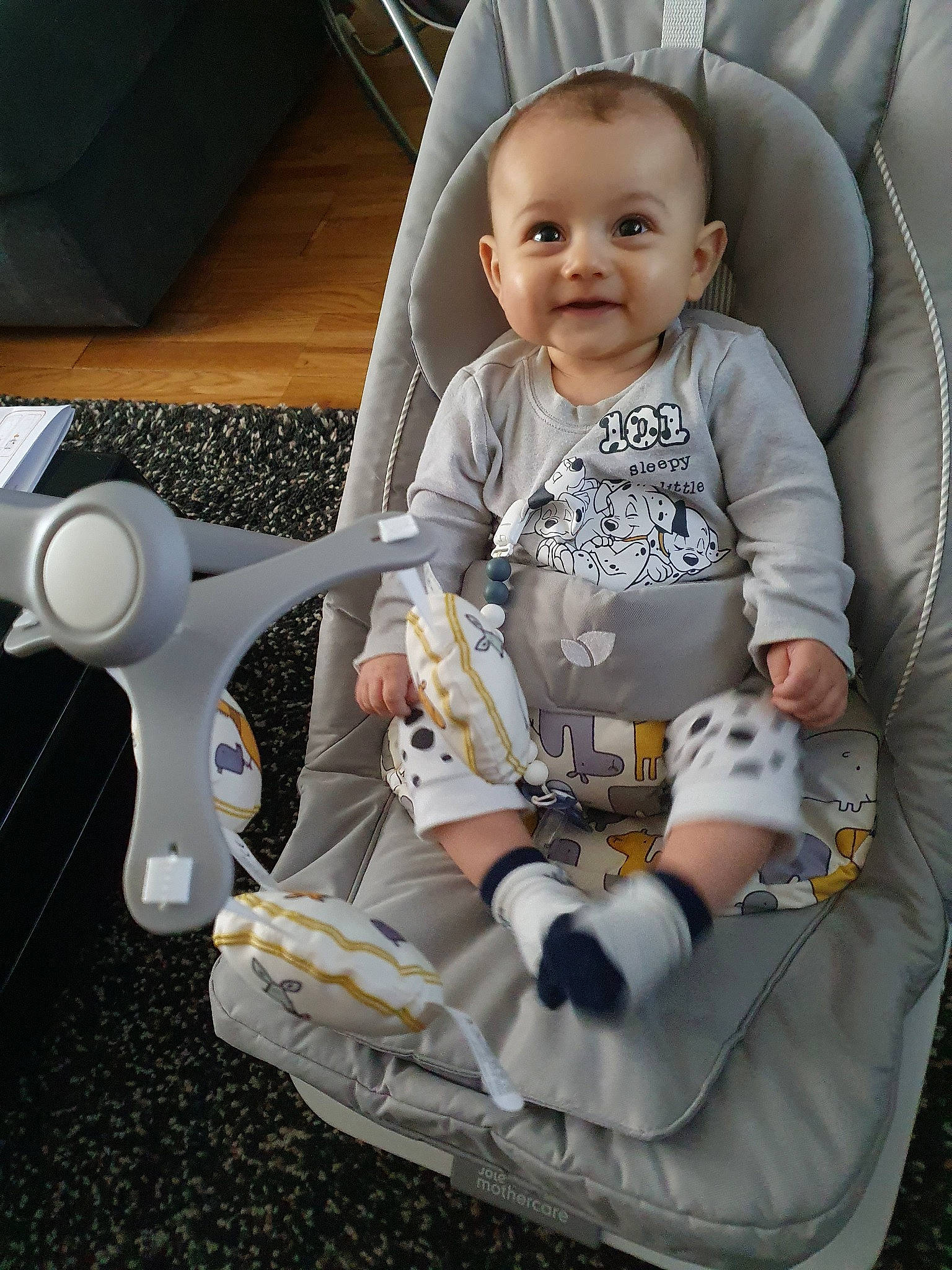 Gustavo joined the competition — help win amazing prizes! baby, baby_carriage, baby_in_car_seat, baby_products, baby_toys, child, joy, person, play, product, sitting, toddler