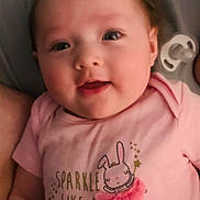 Kylie joined the competition — help win amazing prizes! baby, baby_toddler_clothing, cheek, chin, eye, eyebrow, face, facial_expression, forehead, human, iris, lip, mammal, mouth, neck, nose, organ, skin, sleeve, smile