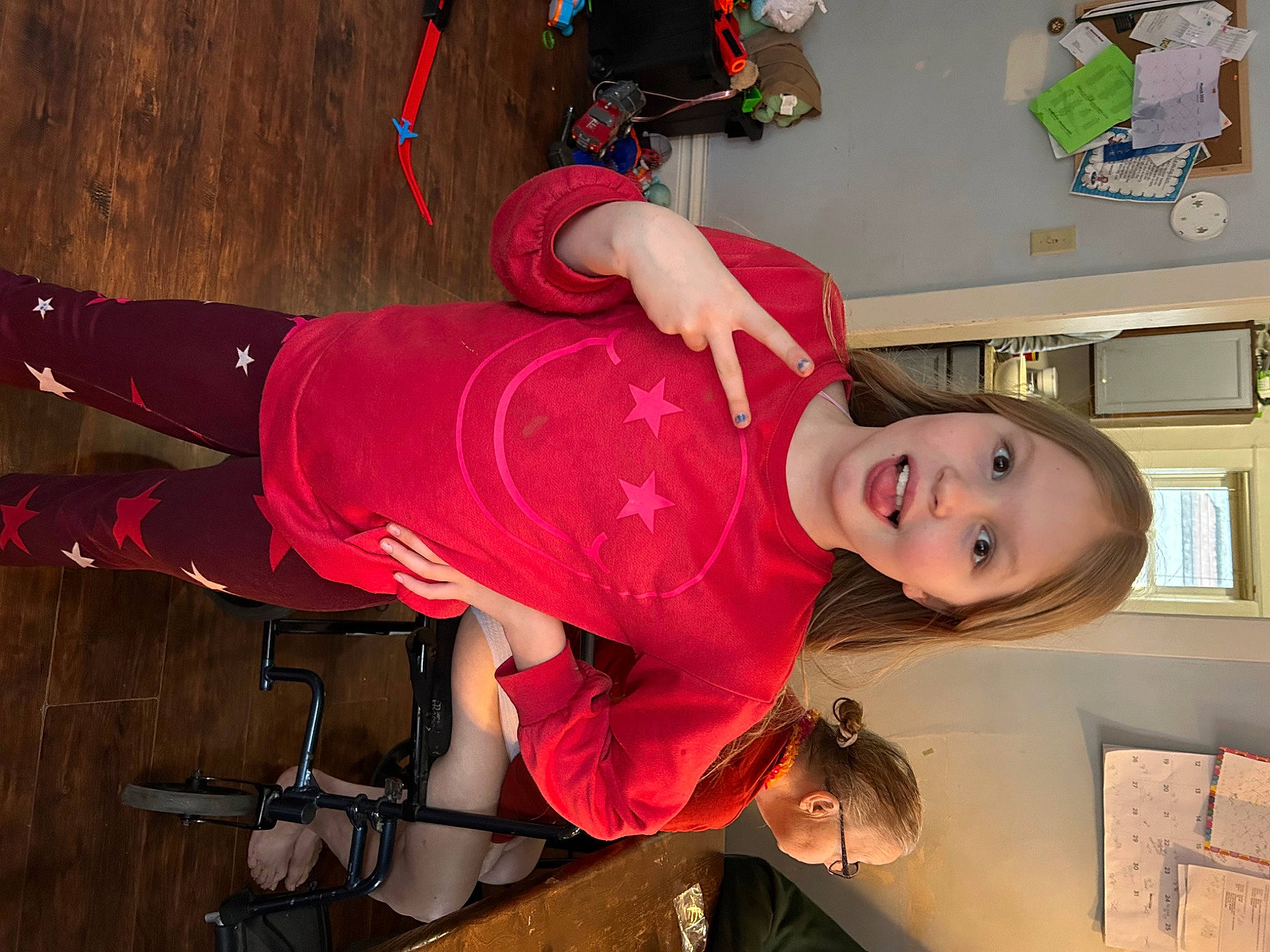 Zahkyria is registered to the contest to win money with this photo: baby, baby_toddler_clothing, child, fun, happy, hat, joy, knee, magenta, person, room, sandal, smile, thigh, tire, toddler, wood