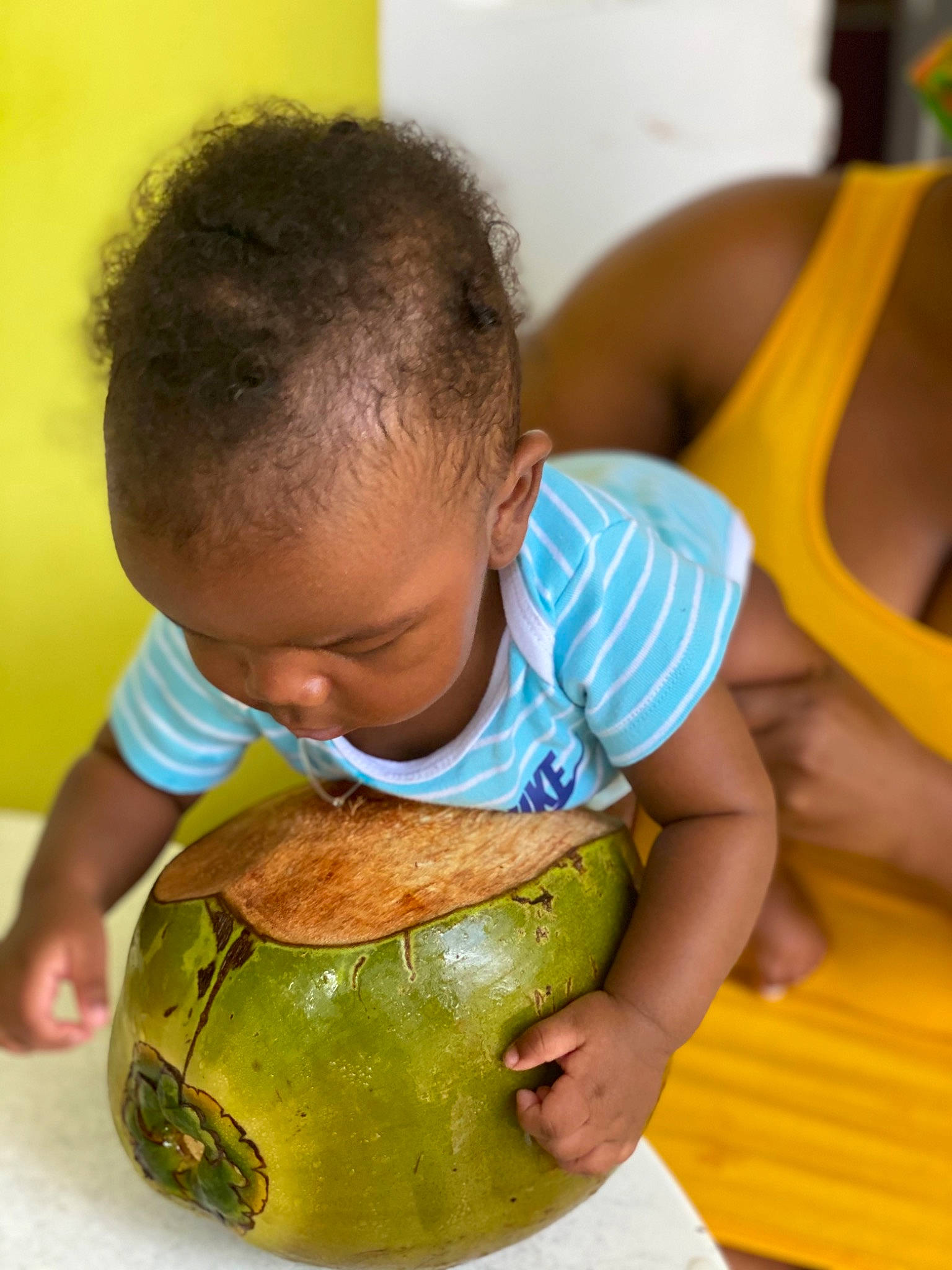 Ayaan joined the competition — help win amazing prizes! arm, baby, baby_toddler_clothing, bib, cheek, child, flooring, fun, grass, happy, leisure, mouth, neck, nose, people_in_nature, person, skin, t_shirt, toddler, vegetable