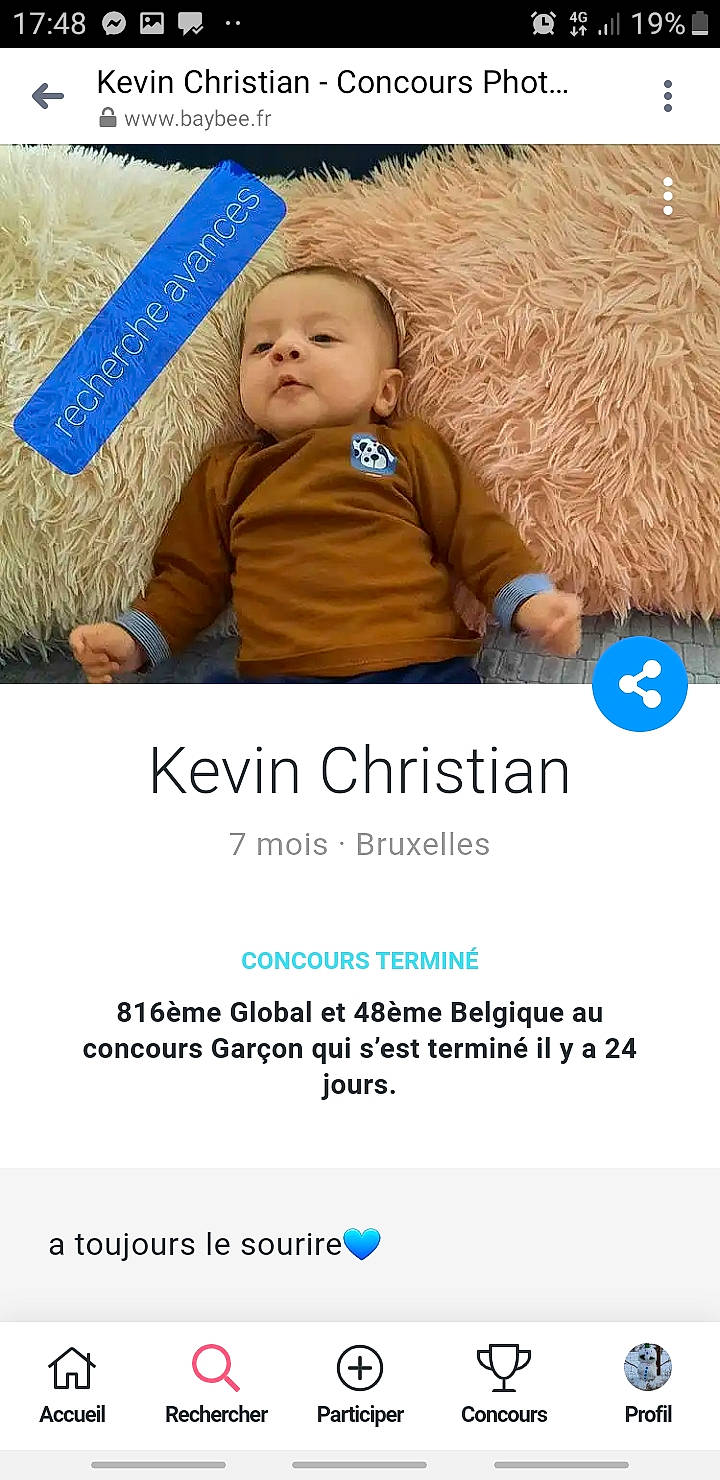 Chloé participe au concours pour gagner de l'argent avec cette photo : adaptation, advertising, baby, baby_toddler_clothing, brand, child, comfort, font, happy, linens, logo, people_in_nature, person, photo_caption, portrait_photography, product, screenshot, sleeve, smile, toddler