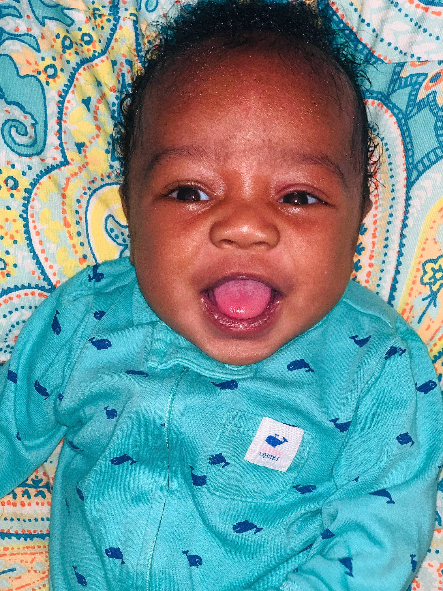 Ricardo joined the competition — help win amazing prizes! baby, blue, cheek, child, chin, eye, face, facial_expression, forehead, happy, head, iris, lip, mouth, nose, person, skin, smile, toddler, turquoise