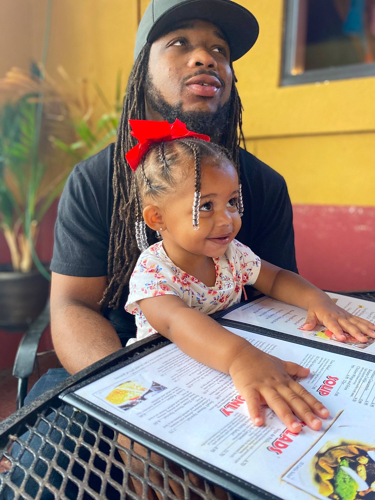 Haven Grace joined the competition — help win amazing prizes! beard, blue, cap, child, electronic_device, event, fun, hairstyle, happy, headwear, houseplant, human, leisure, people, person, plant, recreation, sitting, t_shirt, table