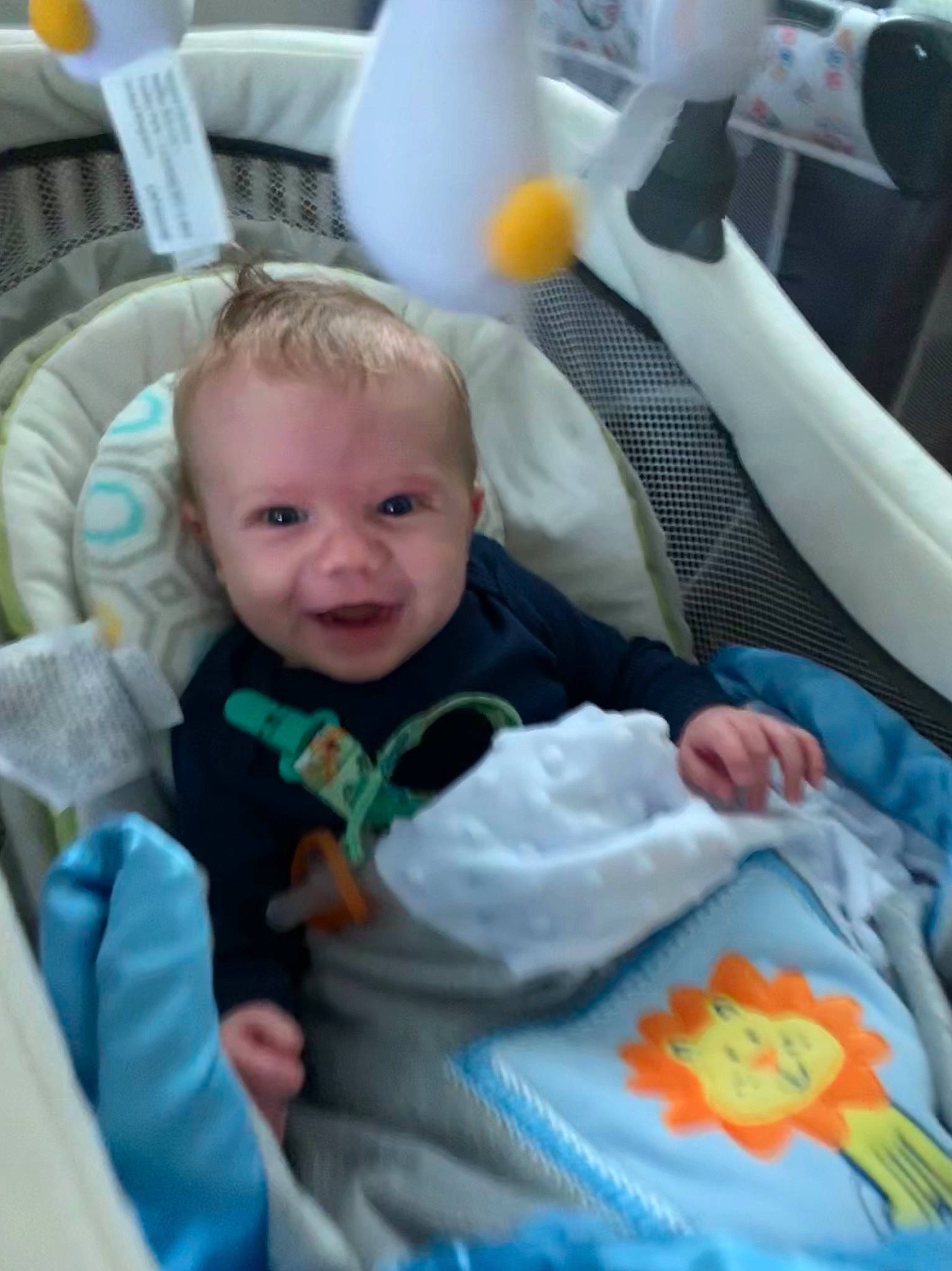 Bash is registered to the contest to win money with this photo: baby, baby_carriage, baby_in_car_seat, baby_products, car_seat, child, person, play, product, smile, toddler