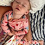 Maranda joined the competition — help win amazing prizes! child, sleeping, pajamas, bed, blanket, person, arm, comfort, cute, heart_pattern, cartoon_characters, striped_bed_sheet, pillow, rest, cozy, indoors, relaxation, toddler, blanket_pattern, peaceful