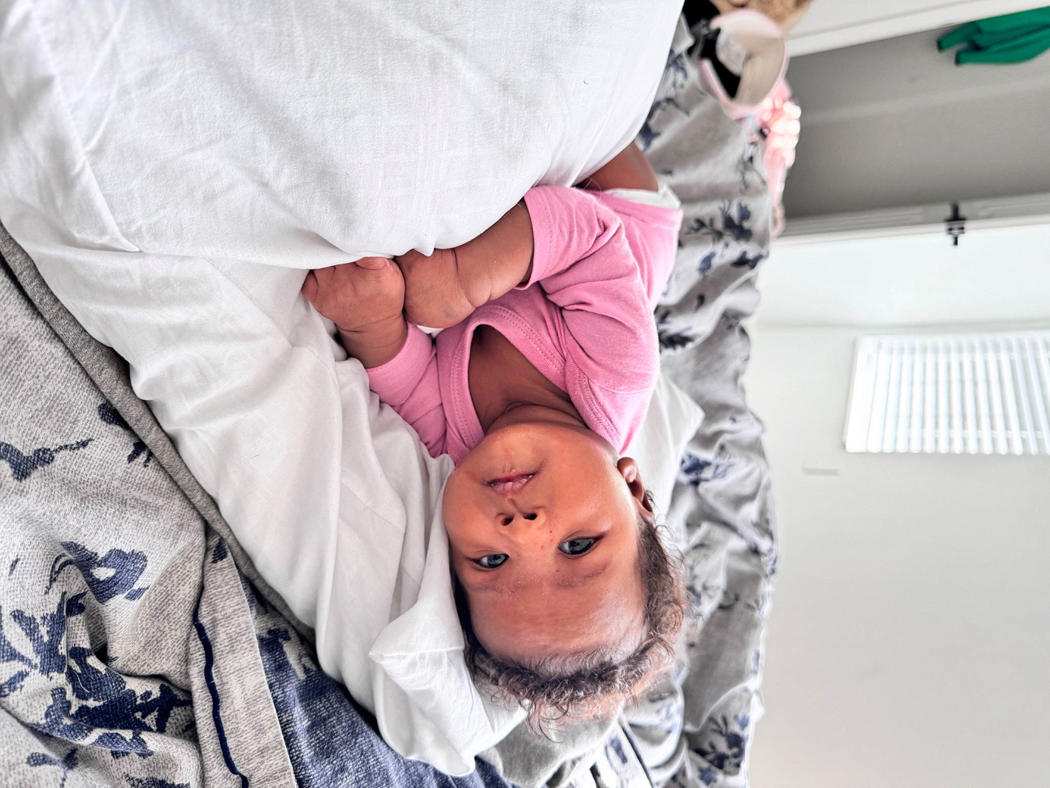 Luna joined the competition — help win amazing prizes! abdomen, baby, child, comfort, dress, event, eyelash, fashion_design, happy, leg, linens, magenta, person, purple, room, toddler