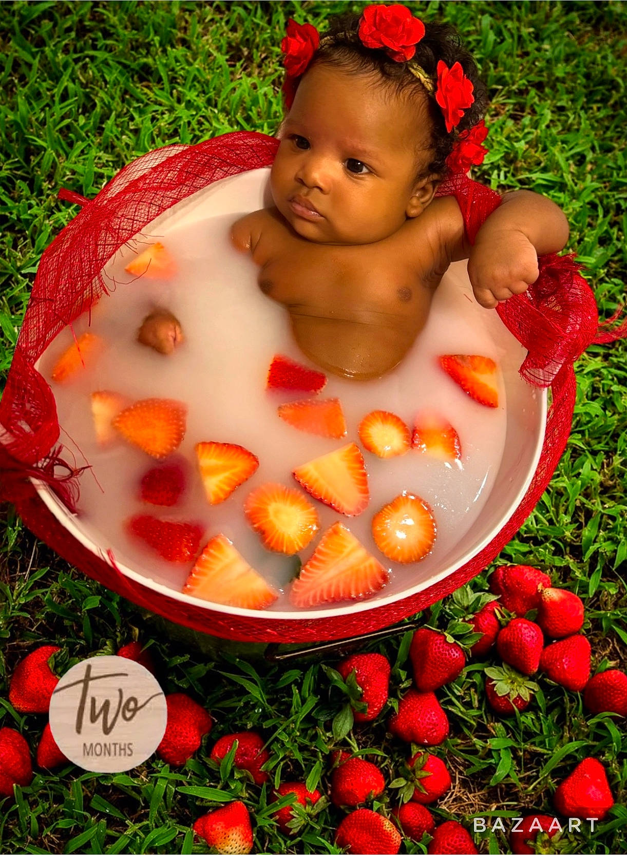 Luna is registered to the contest to win money with this photo: apple, baby, child, event, eye, food_group, fruit, grass, happy, jewellery, local_food, natural_foods, people_in_nature, person, plant, produce, rose_family, superfood, sweetness, toddler