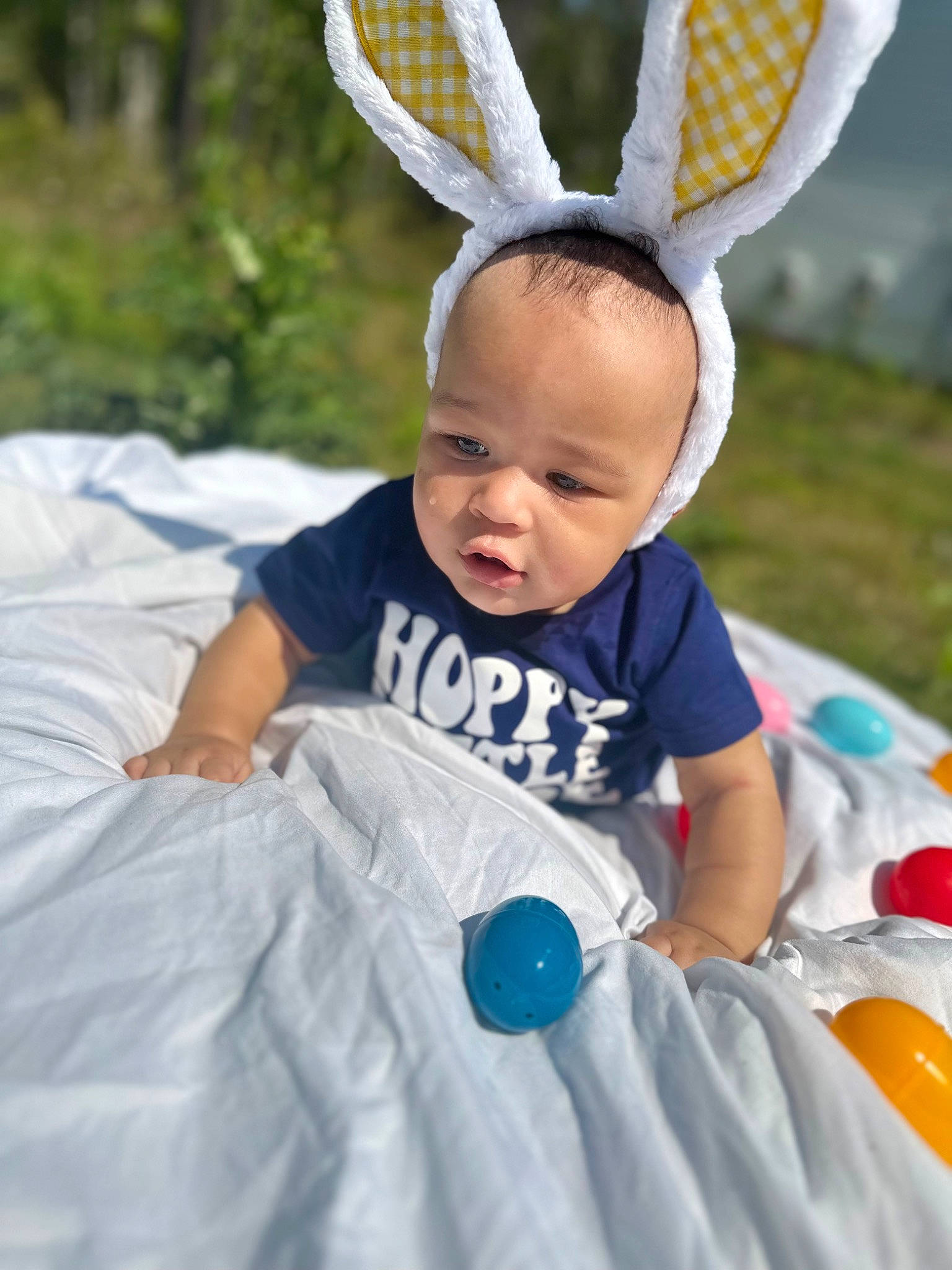 Kaiser joined the competition — help win amazing prizes! baby, baby_toddler_clothing, child, event, eye, face, fun, grass, happy, hat, head, leisure, light, people_in_nature, person, photograph, recreation, summer, t_shirt, toddler