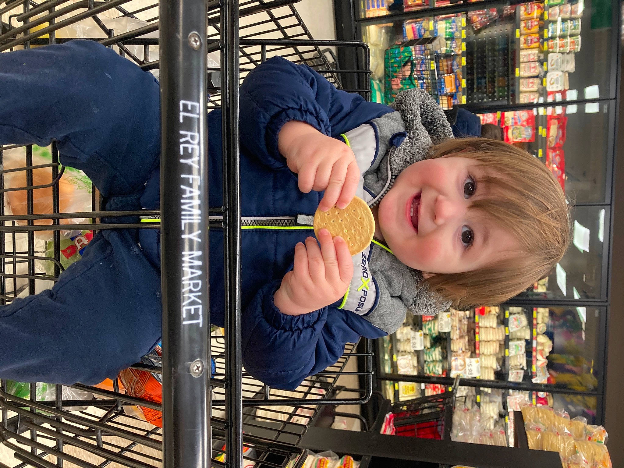 Amilio joined the competition — help win amazing prizes! baby, child, chin, city, convenience_store, customer, engineering, fun, grocery_store, happy, joy, leisure, machine, metal, person, play, retail, shelf, shopkeeper, smile