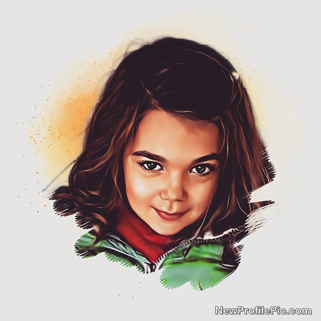 Kahyna a rejoint le concours — aidez-le/la à gagner de superbes lots ! art, black_hair, blond, eyebrow, eyelash, flash_photography, happy, illustration, iris, joy, layered_hair, lip, liver, long_hair, material_property, paint, painting, person, smile, step_cutting