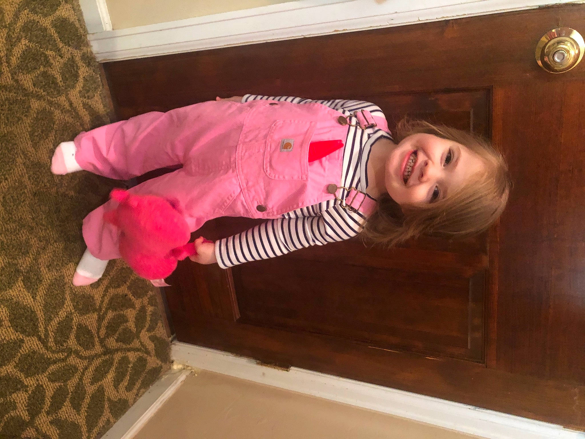 Joslyn joined the competition — help win amazing prizes! joy, person, pink, room