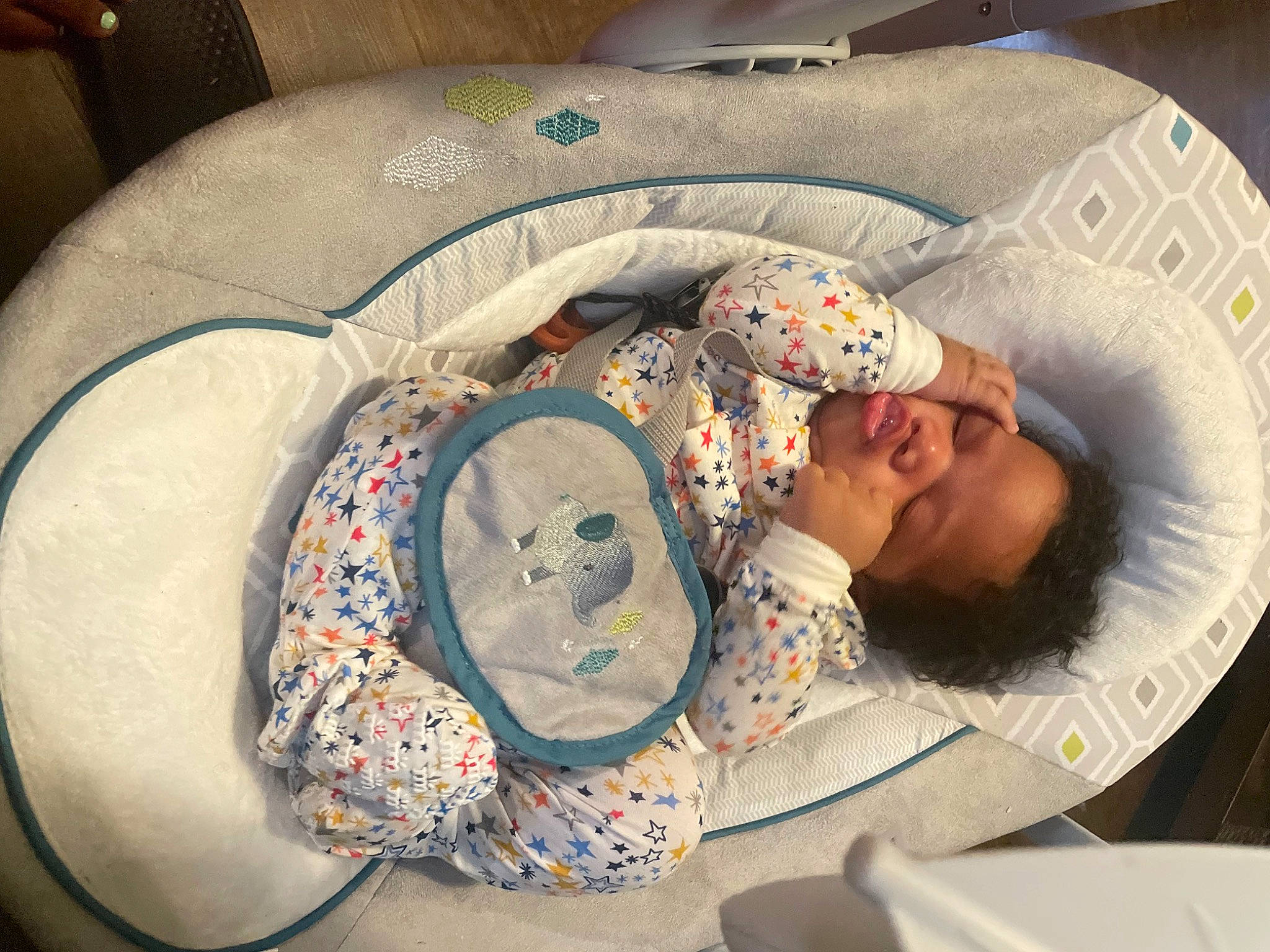 Kace joined the competition — help win amazing prizes! baby, baby_products, baby_sleeping, bedding, bedtime, child, circle, comfort, hat, home_accessories, infant_bed, linens, nap, packing_materials, pattern, person, room, sleep, textile, toddler