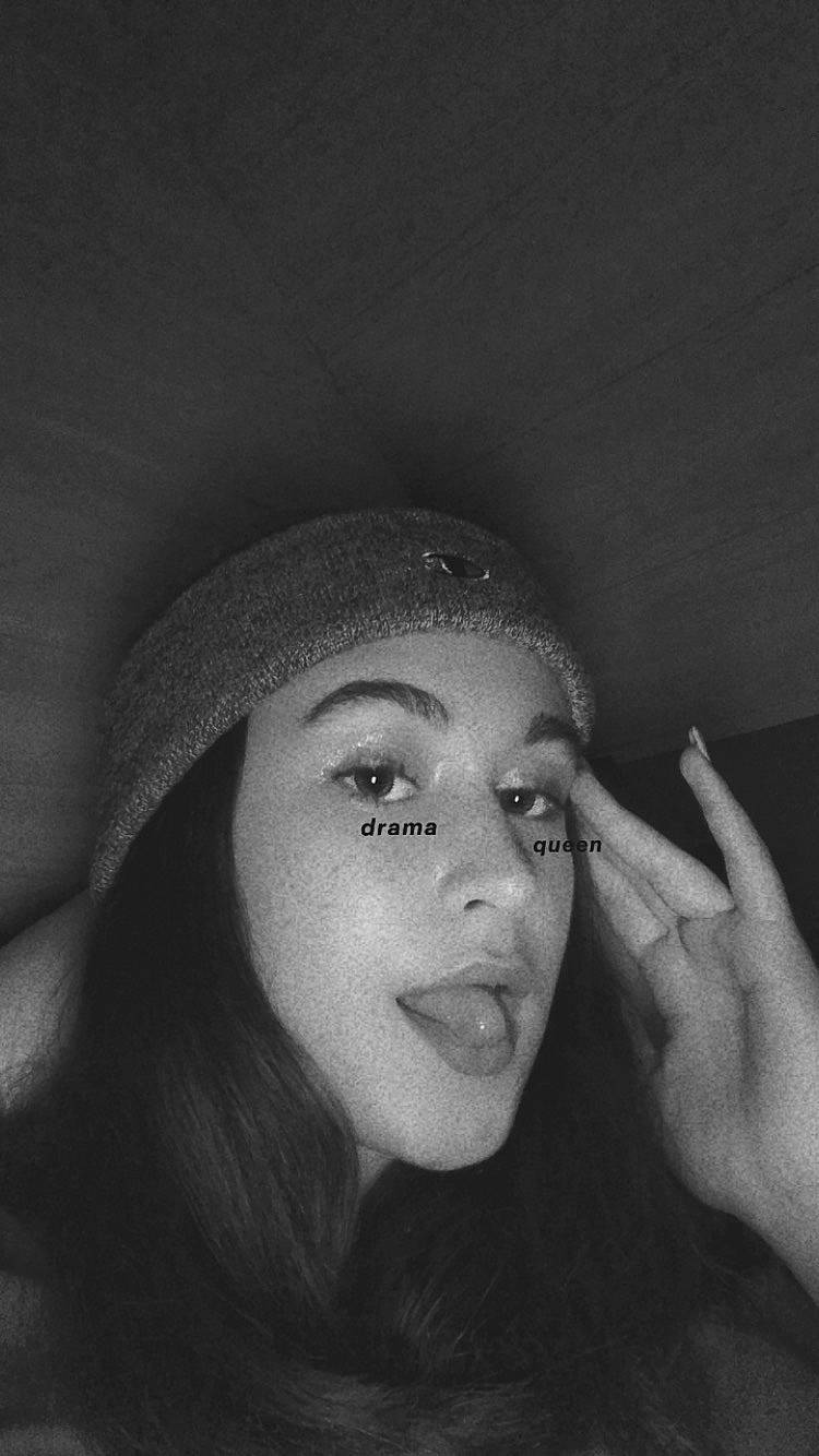 Lucie a rejoint le concours — aidez-le/la à gagner de superbes lots ! beanie, black, black_and_white, cigarette, eye_liner, eyebrow, eyelash, finger, lip, long_hair, makeover, monochrome, monochrome_photography, nail, person, portrait, portrait_photography, selfie, smoking, style