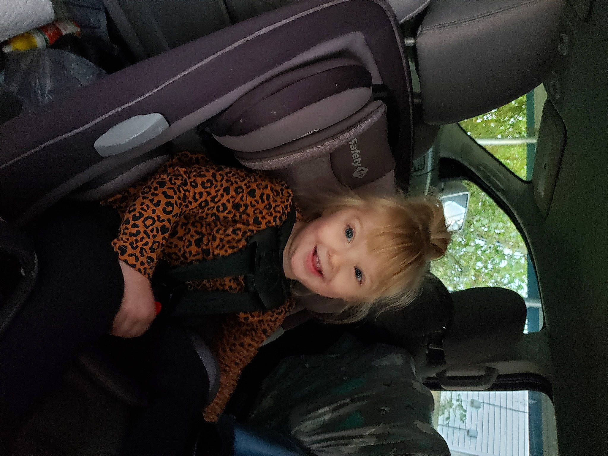 Kaisley joined the competition — help win amazing prizes! auto_part, automotive_design, automotive_exterior, automotive_wheel_system, car, car_seat, car_seat_cover, comfort, head_restraint, joy, mode_of_transport, motor_vehicle, person, personal_luxury_car, plant, seat_belt, steering_part, steering_wheel, toddler, vehicle