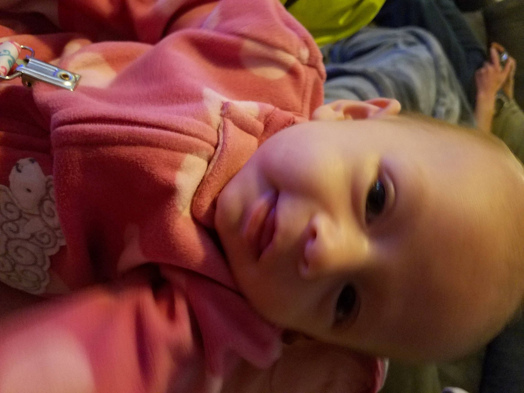 Joslyn is registered to the contest to win money with this photo: baby, cheek, chin, comfort, eyebrow, eyelash, facial_expression, forehead, human, human_body, lip, mammal, mouth, muscle, nose, person, product, skin, smile, textile