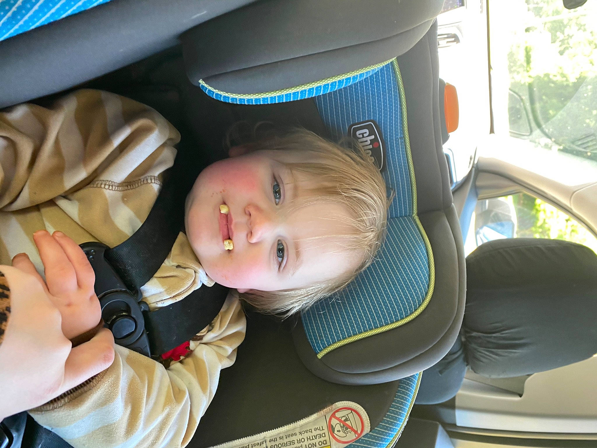 Cason joined the competition — help win amazing prizes! baby, baby_carriage, baby_in_car_seat, baby_products, car_seat, child, nap, person, product, toddler