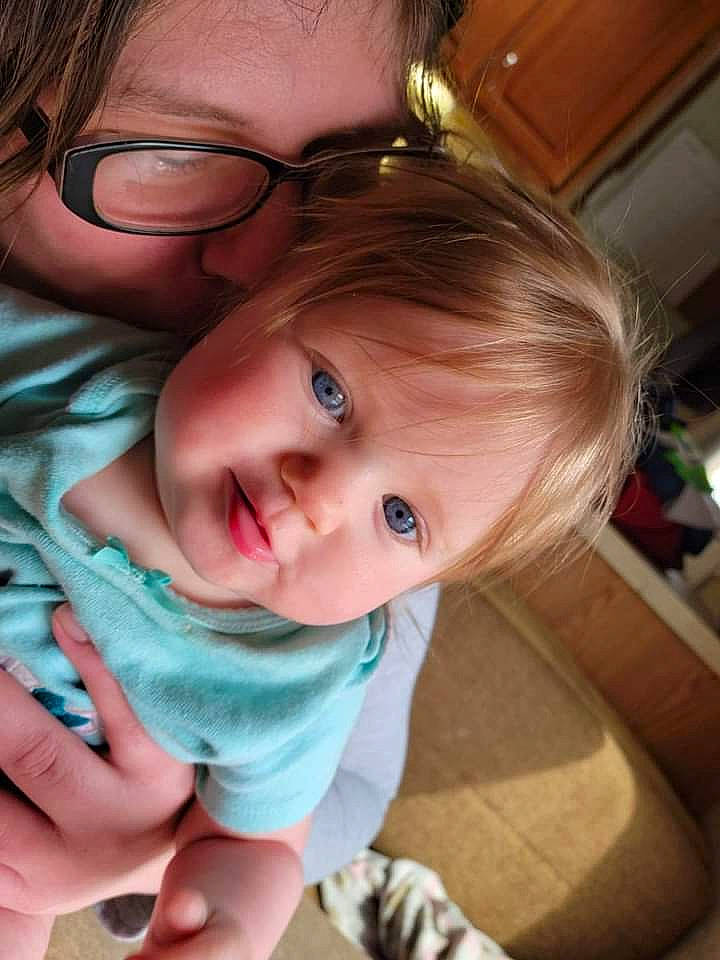 Elizabeth joined the competition — help win amazing prizes! cheek, chin, eye, eyebrow, face, finger, gesture, glasses, hair, hand, happy, head, iris, lip, mouth, nose, person, skin, smile, toddler