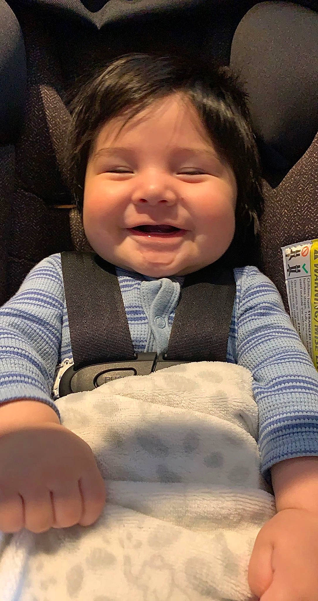 Oakley joined the competition — help win amazing prizes! baby, cheek, chin, comfort, cool, eye, eyebrow, facial_expression, finger, gesture, happy, iris, lip, mouth, nose, outerwear, person, skin, sleeve, smile