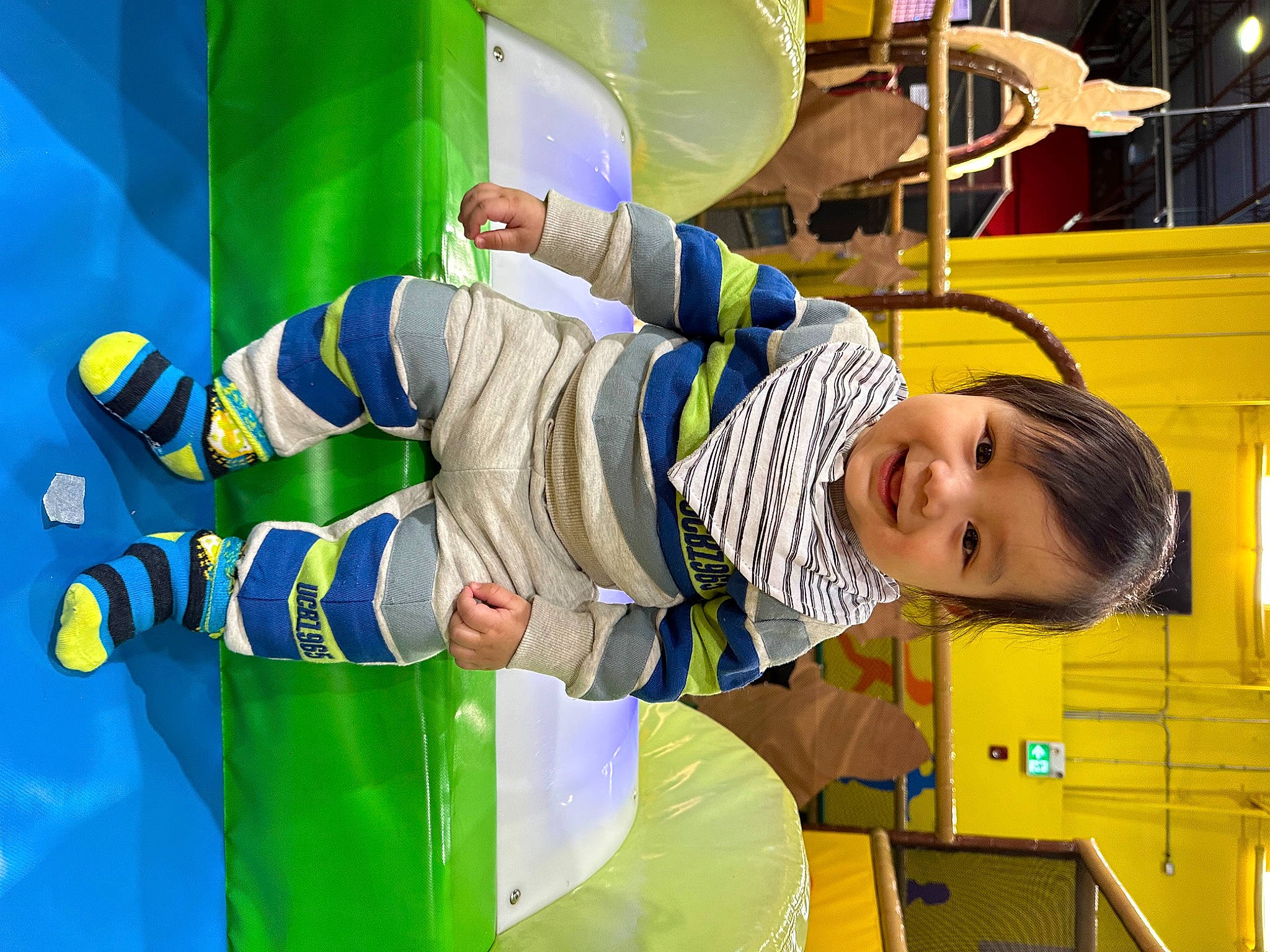 Dylan joined the competition — help win amazing prizes! child, fun, happy, joy, leisure, person, play, recreation, smile, toddler, world, yellow