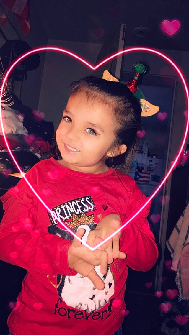 Adelynn joined the competition — help win amazing prizes! child, cool, joy, person, pink, smile, toddler