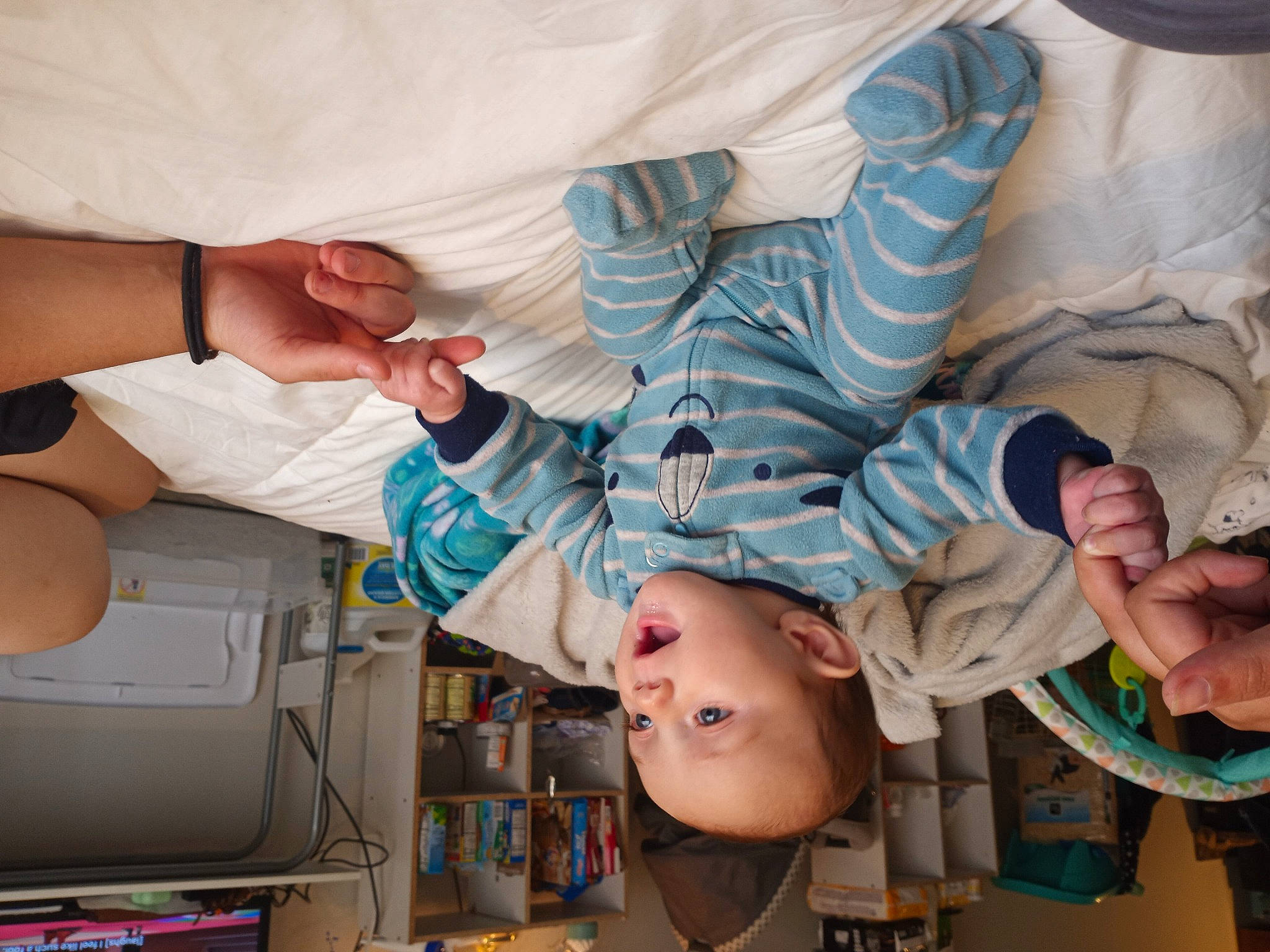 Brandon joined the competition — help win amazing prizes! arm, baby, child, comfort, eye, finger, gesture, hand, hat, health_care, hospital, medical, medical_procedure, mouth, nail, patient, person, service, sunglasses, thumb