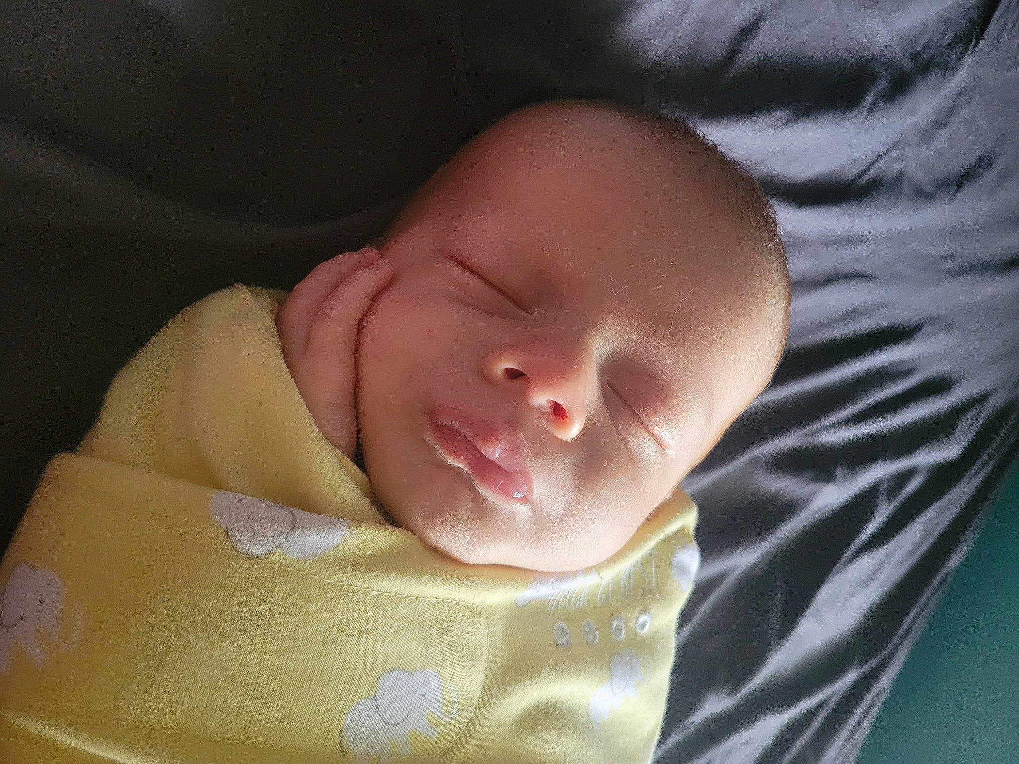 Jameson joined the competition — help win amazing prizes! baby, baby_sleeping, baby_toddler_clothing, bedtime, cheek, child, chin, comfort, ear, eye, face, finger, hand, head, iris, linens, lip, nose, person, skin