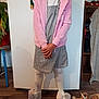 Anna participe au concours pour gagner de l'argent avec cette photo : blazer, clothing, coat, dress, fashion, footwear, jacket, magenta, outerwear, pattern, pink, shoe, shorts, sleeve, style, tights