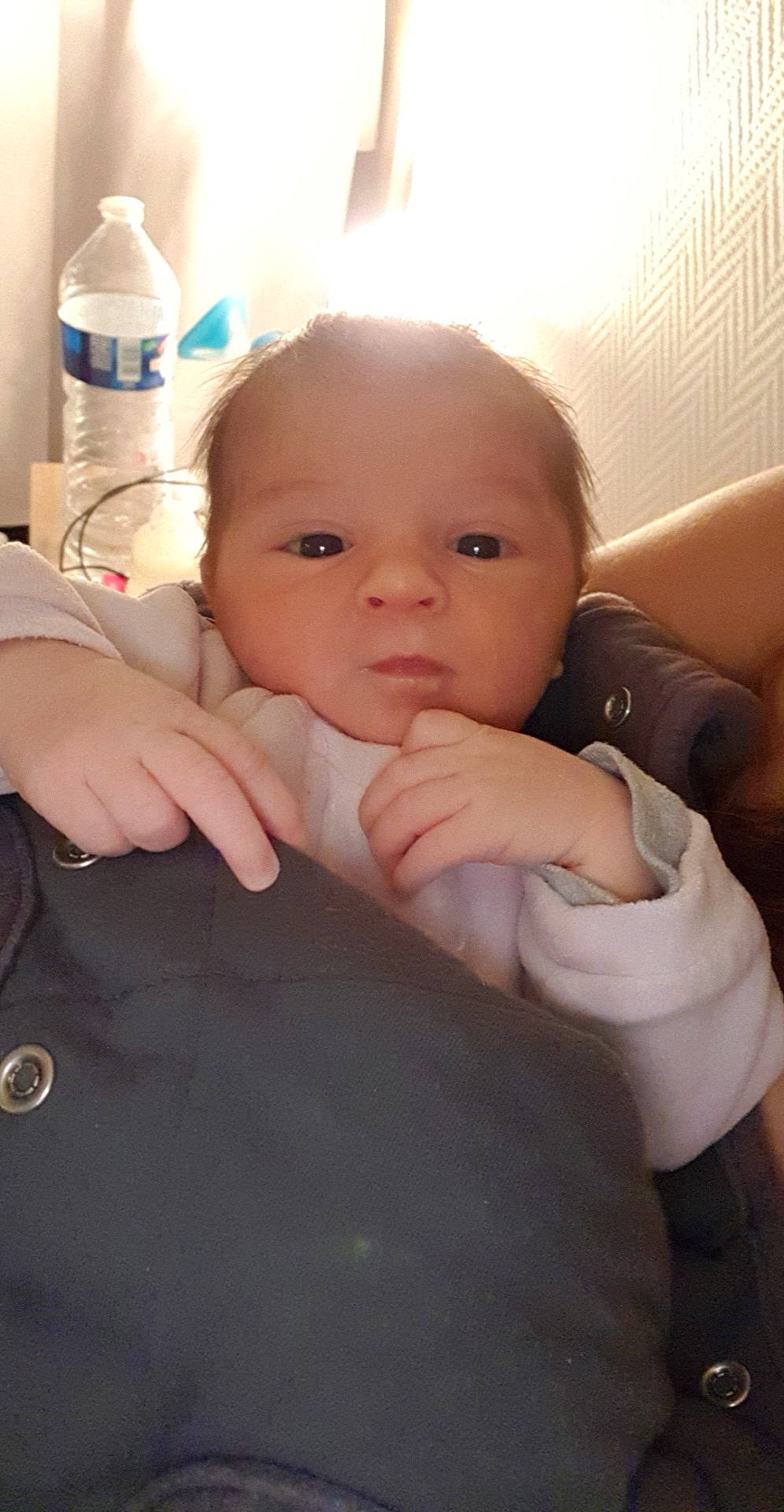 Laya a rejoint le concours — aidez-le/la à gagner de superbes lots ! cheek, child, chin, day, ear, eye, face, finger, forehead, hair, hand, head, human_hair_color, infant, mouth, nose, person, product, sitting, skin