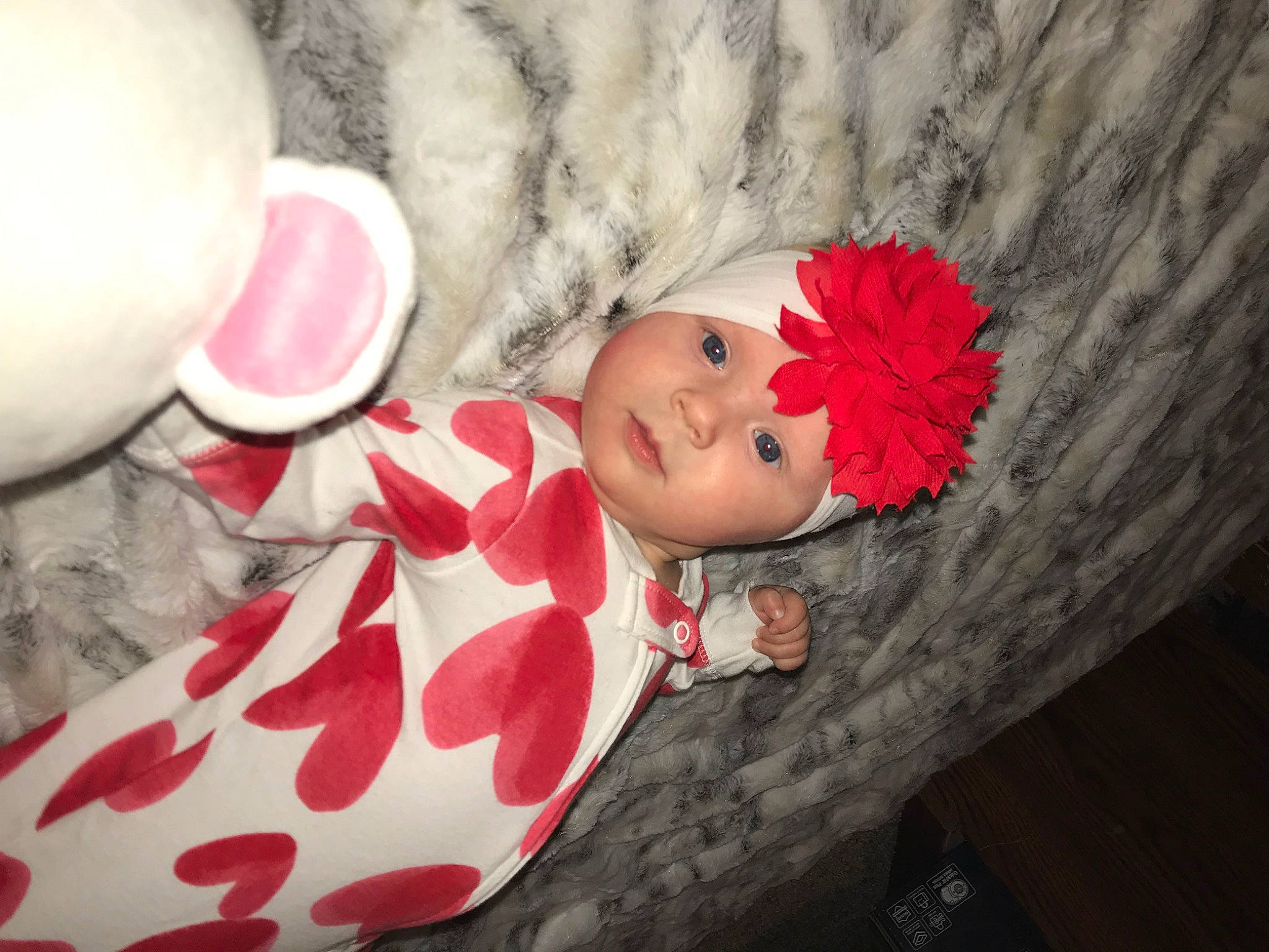 Julia joined the competition — help win amazing prizes! baby, baby_toddler_clothing, carmine, child, event, eye, fun, happy, head, headwear, magenta, pattern, person, petal, pink, skin, smile, textile, toddler, toy