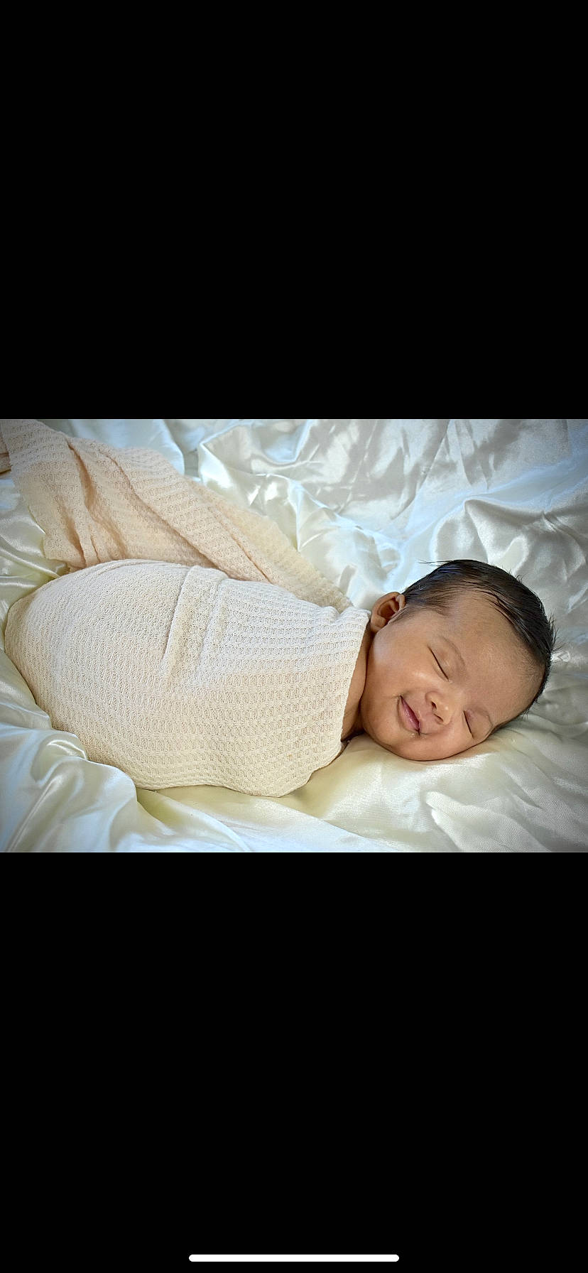 Paris joined the competition — help win amazing prizes! arm, baby, baby_sleeping, baby_toddler_clothing, bedding, bedtime, child, cloud, collar, comfort, flash_photography, hand, happy, linens, person, sitting, sleeve, textile, tints_and_shades, toddler