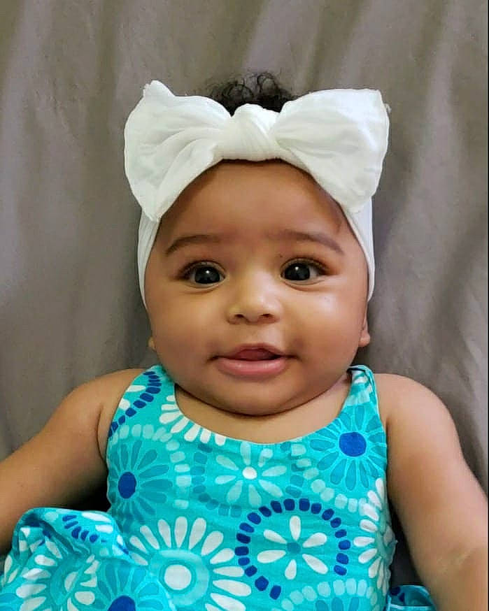 Crayton joined the competition — help win amazing prizes! baby, baby_toddler_clothing, cheek, child, chin, dress, eye, eyebrow, eyelash, flash_photography, happy, head, headwear, iris, lip, pattern, people, person, sleeve, textile