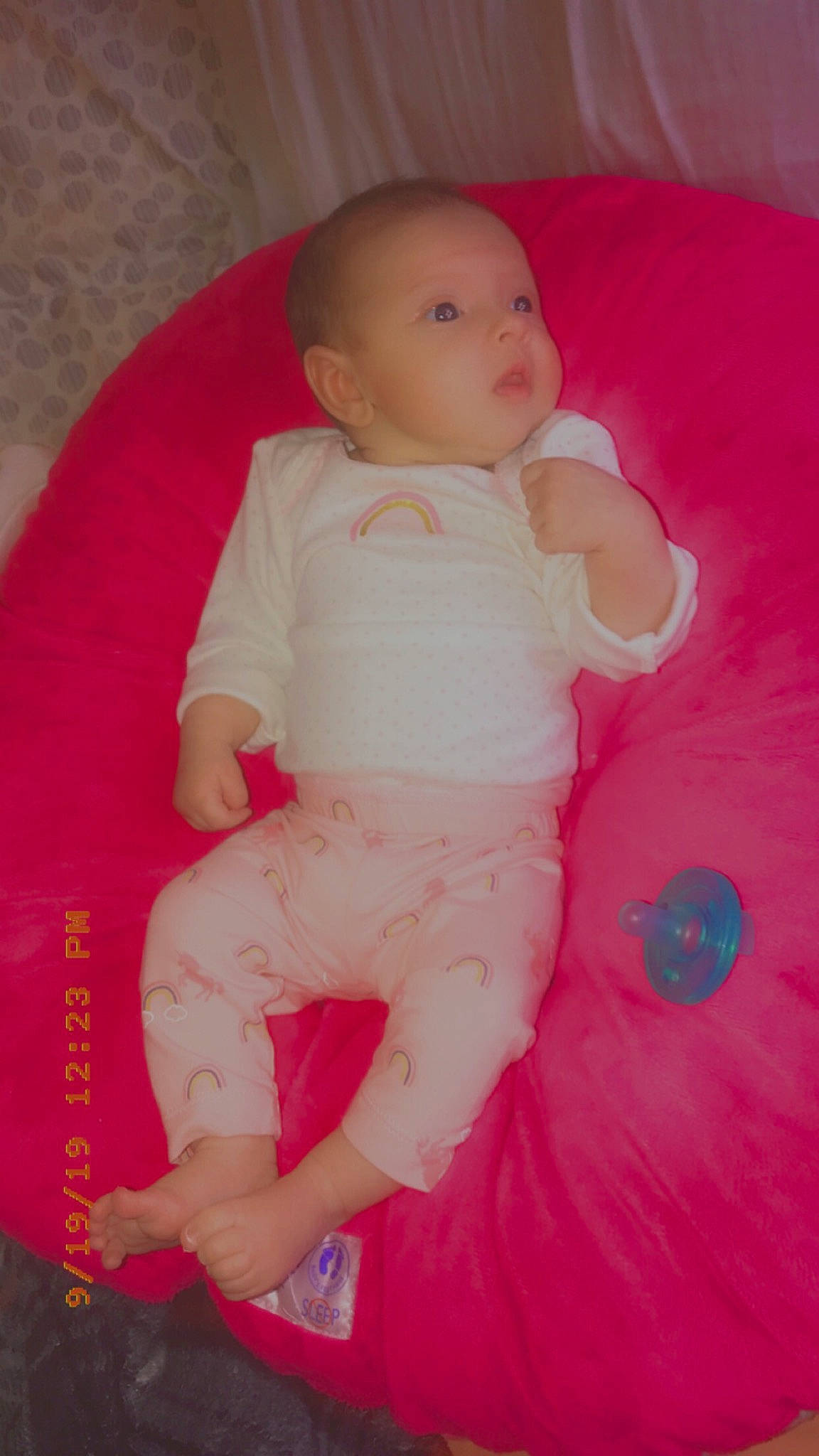 Augustina joined the competition — help win amazing prizes! arm, baby, cheek, child, eye, finger, lip, magenta, person, pink, product, skin, toddler