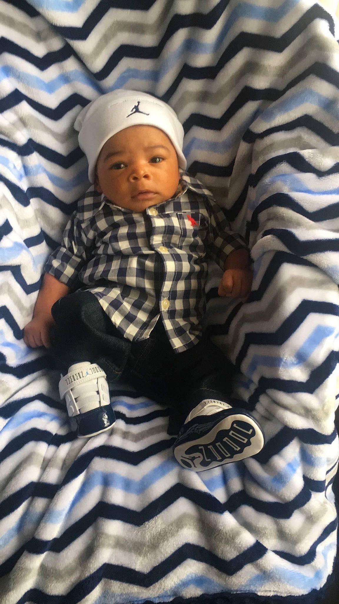 Davion is registered to the contest to win money with this photo: baby, baby_products, baby_toddler_clothing, child, headwear, person, toddler
