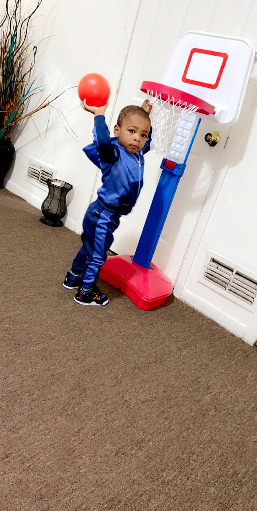 Davion joined the competition — help win amazing prizes! balloon, child, person, play, toddler