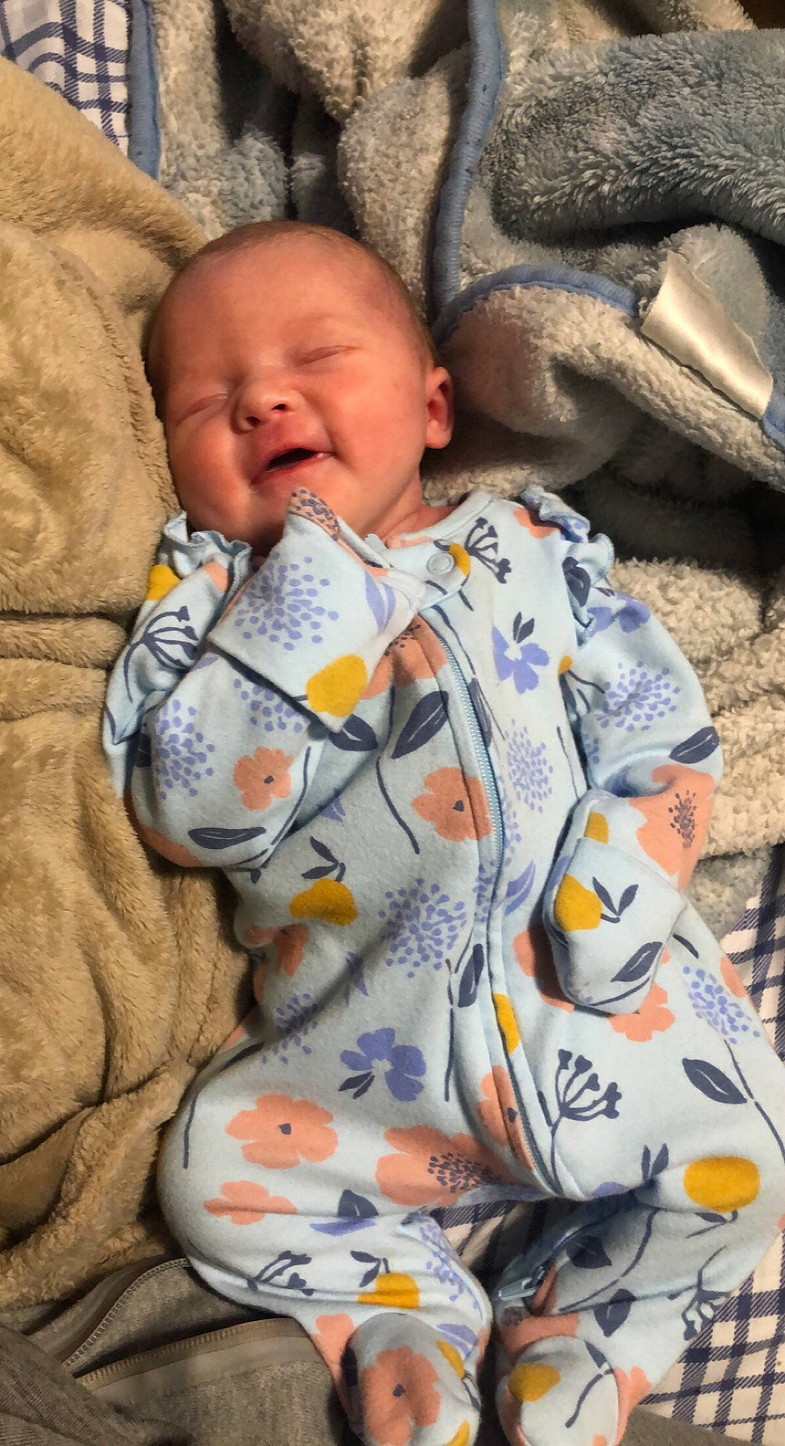 Brayleigh joined the competition — help win amazing prizes! baby, baby_toddler_clothing, cheek, child, comfort, dress, eye, face, head, mammal, mouth, nose, orange, people, person, skin, sleeve, textile, toddler, vertebrate