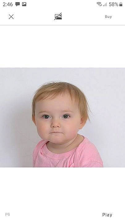 Harmoney is registered to the contest to win money with this photo: baby, cheek, child, eye, face, head, lip, neck, nose, person, photography, pink, portrait, skin, smile, toddler