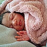 Empress joined the competition — help win amazing prizes! newborn, baby, sleeping, infant, portrait, face, hand, blanket, pink_blanket, cozy, indoors, bedding, towel, soft, peaceful, resting, closed_eyes, skin, cuddled, photography