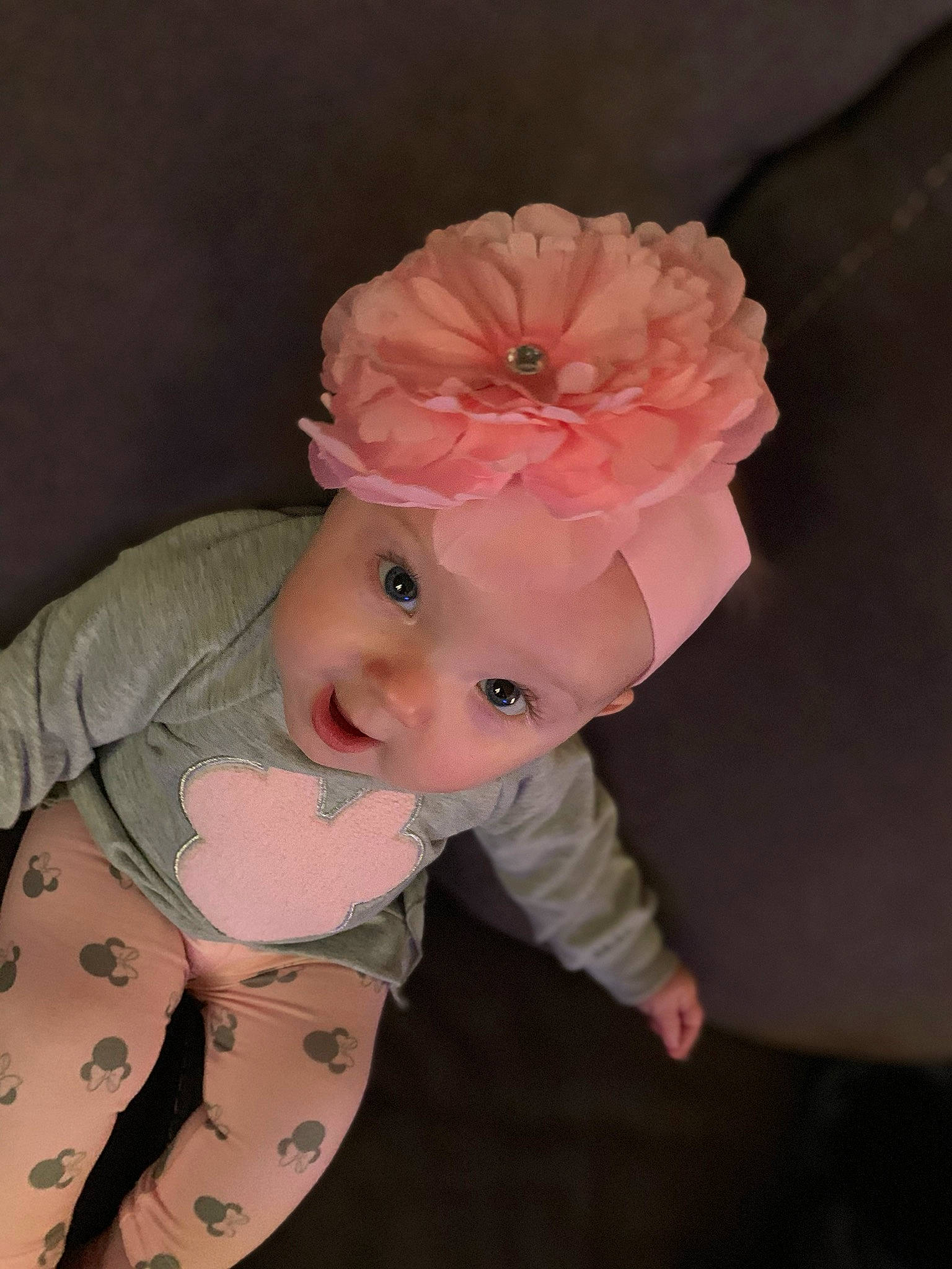 Kaydance joined the competition — help win amazing prizes! baby, cheek, child, costume_accessory, fashion_accessory, flower, hair_accessory, headgear, headwear, person, pink, plant, skin, toddler
