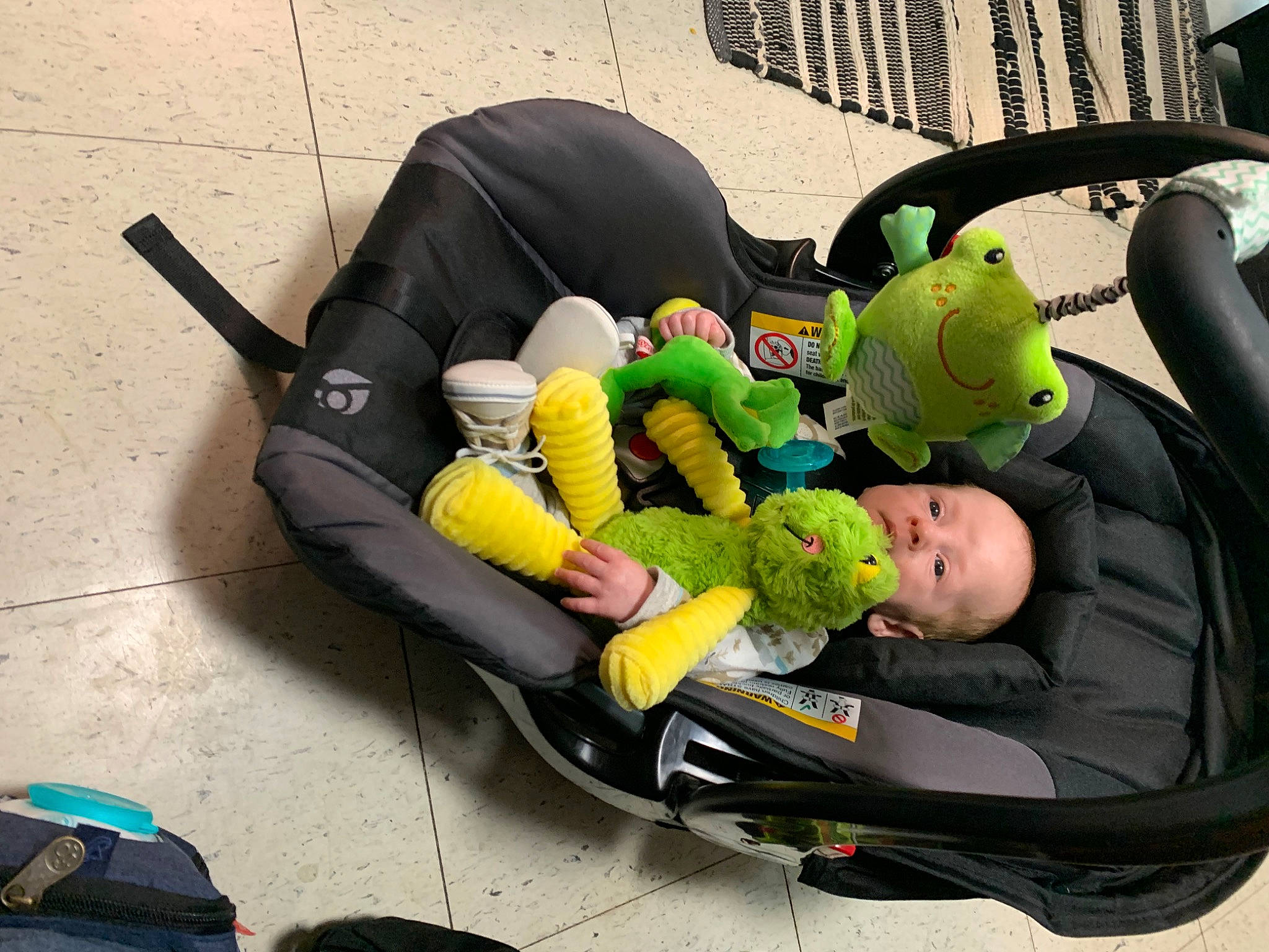 Alex joined the competition — help win amazing prizes! auto_part, automotive_design, baby, baby_carriage, baby_products, baby_safety, baby_toddler_clothing, bag, car_seat, comfort, fun, leisure, luggage_and_bags, motor_vehicle, person, personal_protective_equipment, recreation, sitting, stuffed_toy, toddler