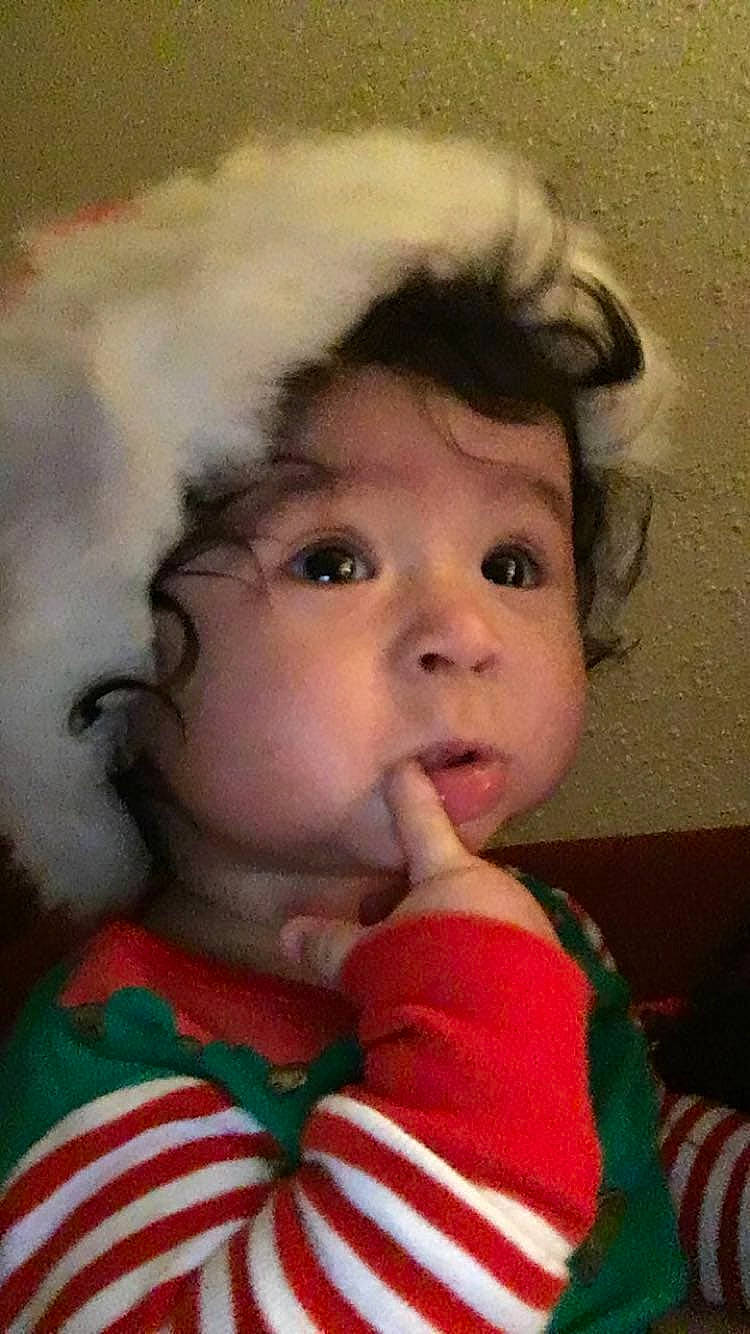 Jovan is registered to the contest to win money with this photo: baby, brown_hair, cheek, child, chin, ear, eye, eyebrow, face, facial_expression, forehead, head, iris, lip, mouth, nose, person, portrait_photography, skin, smile