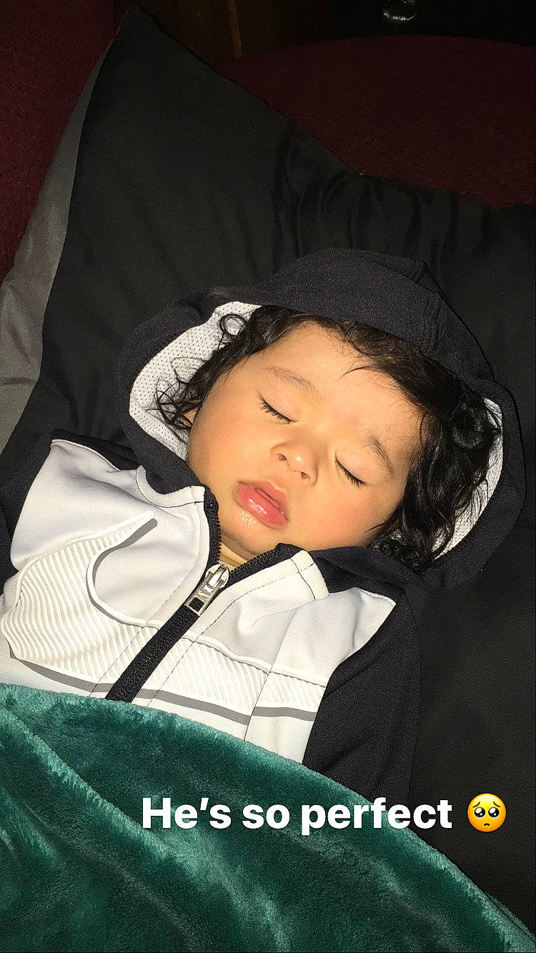 Jovan is registered to the contest to win money with this photo: baby, bedtime, black_hair, cheek, child, nap, nose, person, sleep