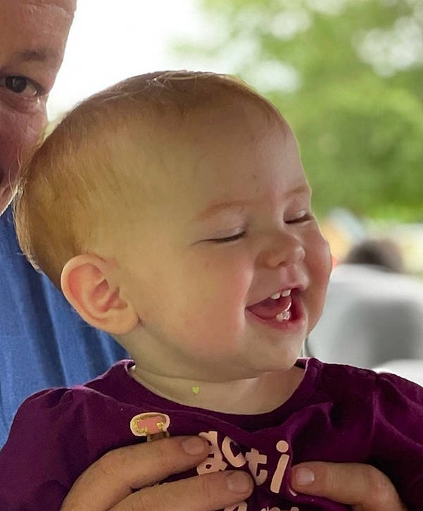 Blakelynn joined the competition — help win amazing prizes! baby, baby_toddler_clothing, cheek, ear, eyebrow, eyelash, facial_expression, finger, fun, gesture, grass, happy, human_body, iris, lip, mouth, nose, person, skin, smile