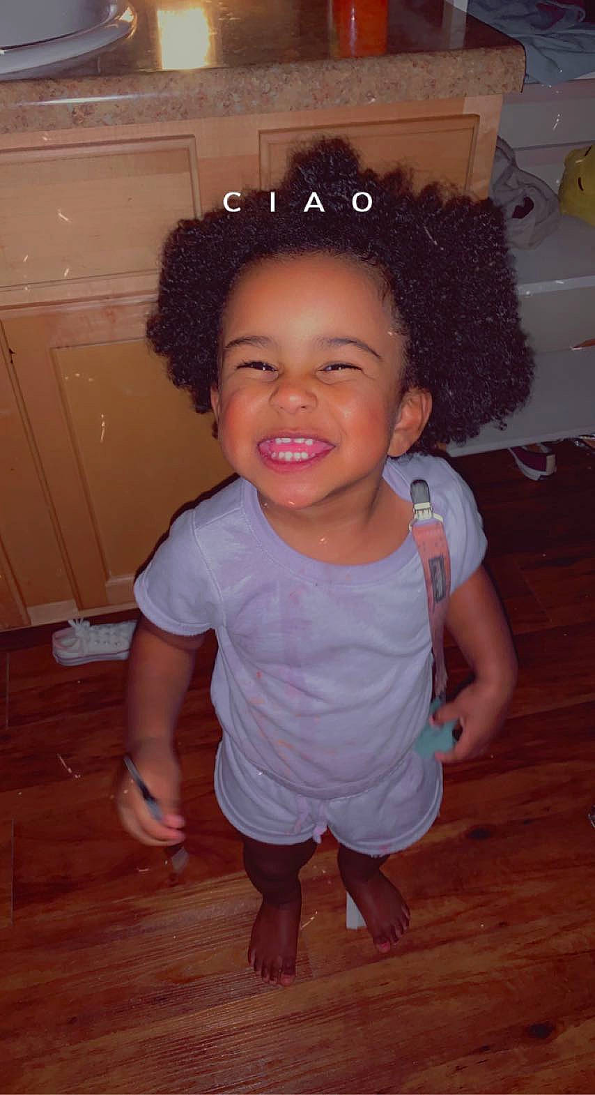 Kaisley joined the competition — help win amazing prizes! arm, baby_toddler_clothing, cheek, eye, hair, hairstyle, happy, head, iris, joint, joy, lip, mammal, muscle, neck, nose, person, shoulder, skin, smile