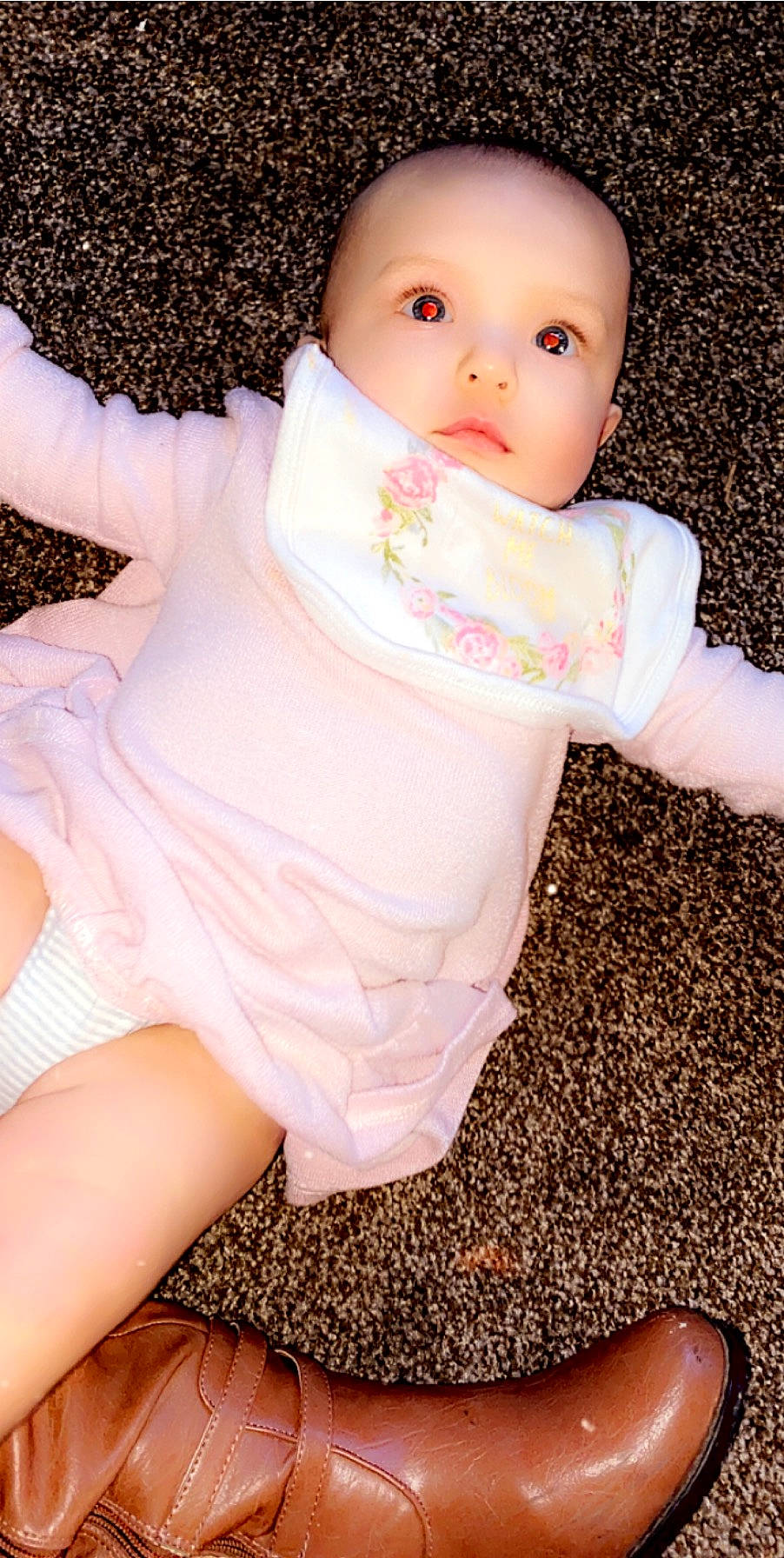 Nalani is registered to the contest to win money with this photo: baby, baby_products, baby_toddler_clothing, beauty, child, dress, person, pink, product, skin, toddler