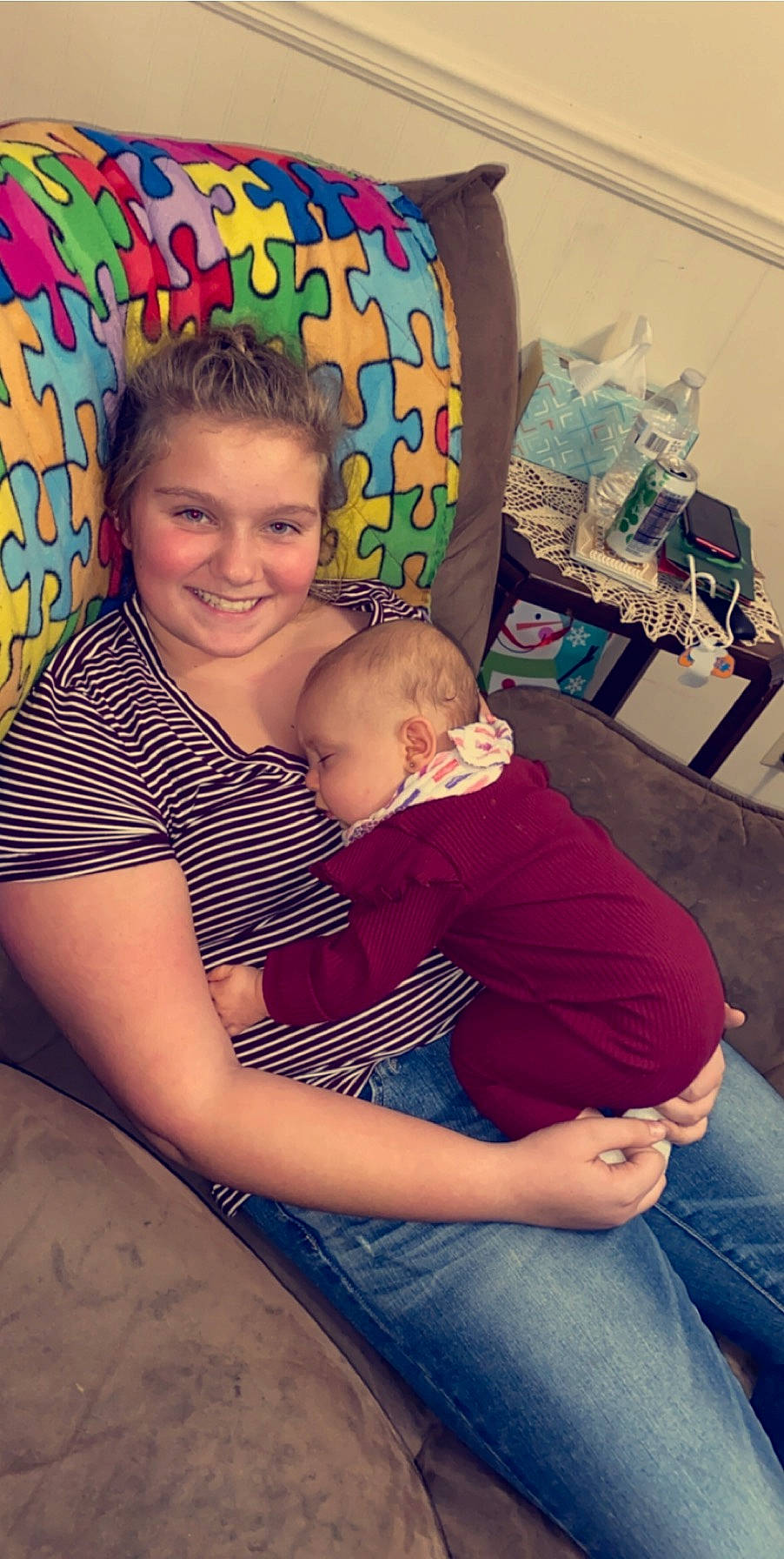 Nalani joined the competition — help win amazing prizes! child, fun, joy, lap, person, sitting, toddler