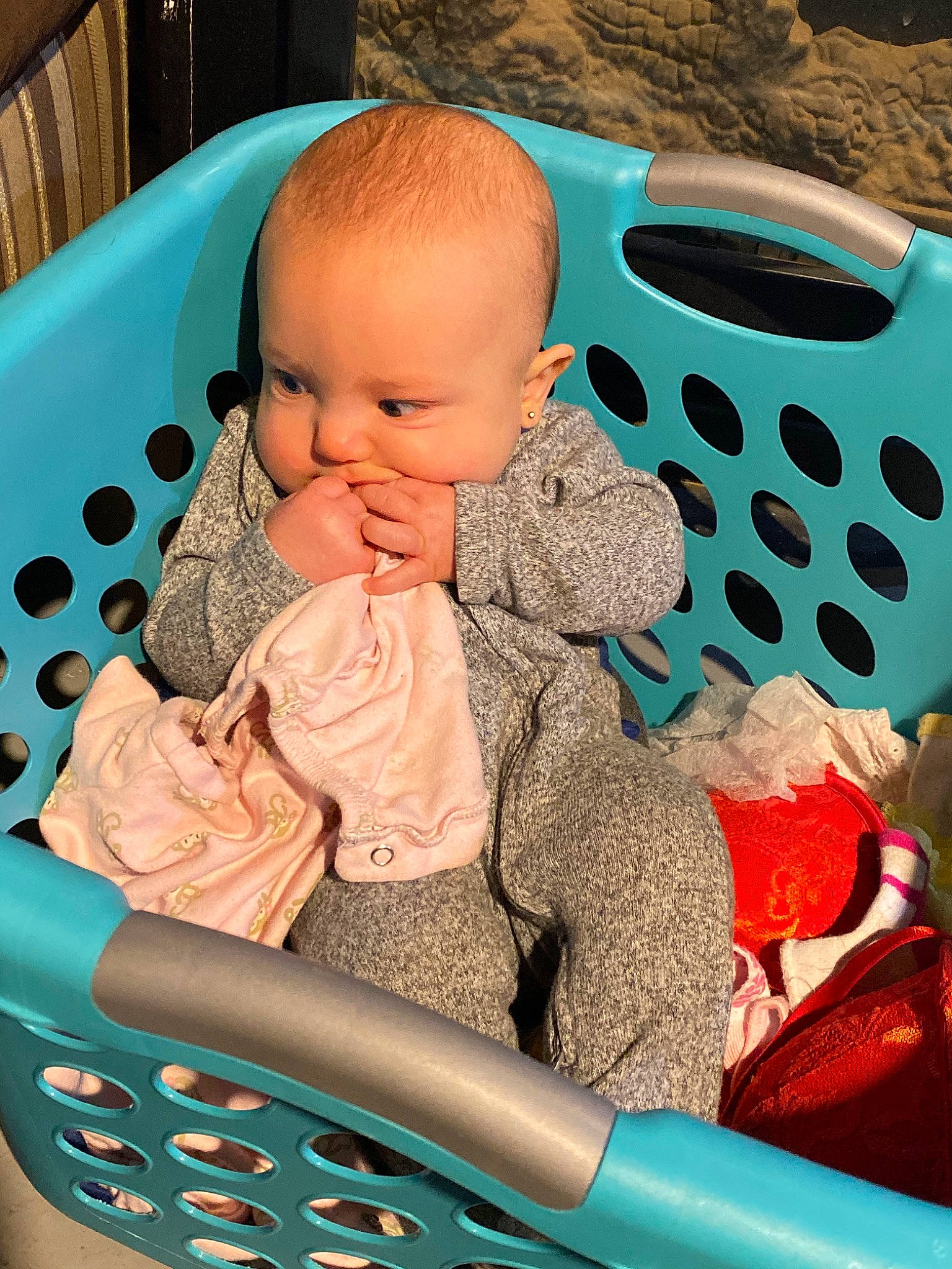 Nalani joined the competition — help win amazing prizes! baby, baby_products, child, joy, person, play, sitting, skin, toddler