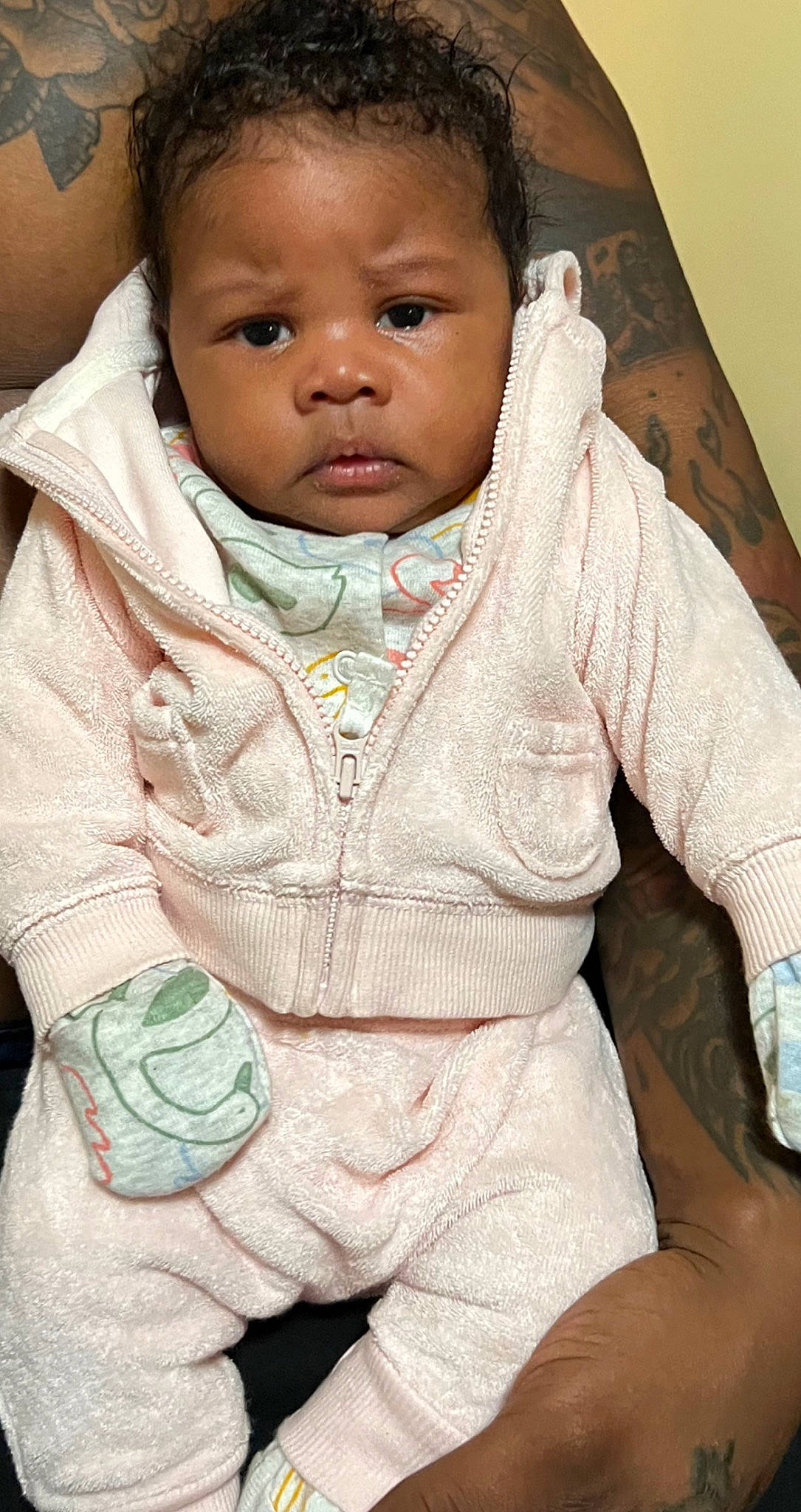 River joined the competition — help win amazing prizes! baby, baby_toddler_clothing, cheek, chin, collar, dress, eye, eyelash, face, happy, head, lip, mouth, neck, nose, person, skin, sleeve, t_shirt, toddler